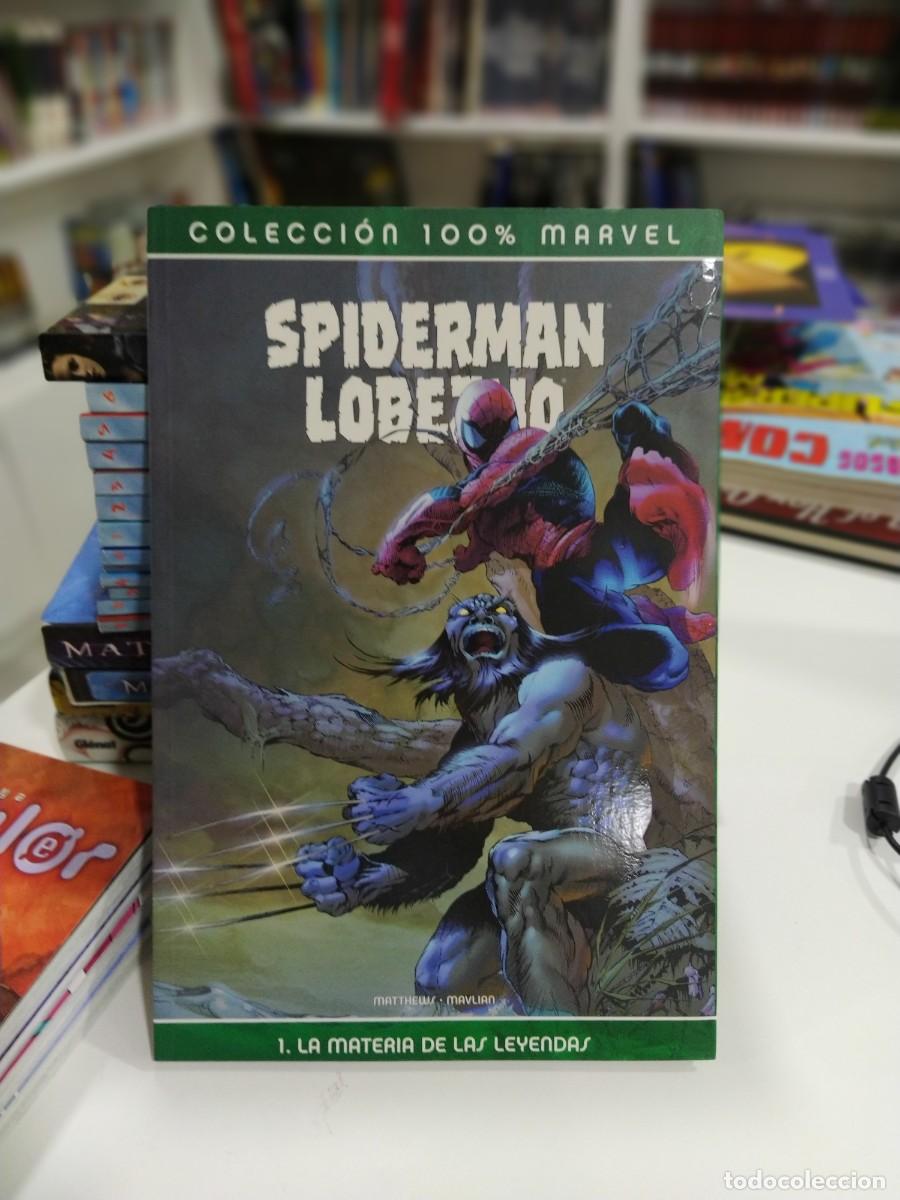 C&oacute;mics: Spiderman / Lobezno La materia de las leyendas (Colecci&oacute;n 100% Marvel)
