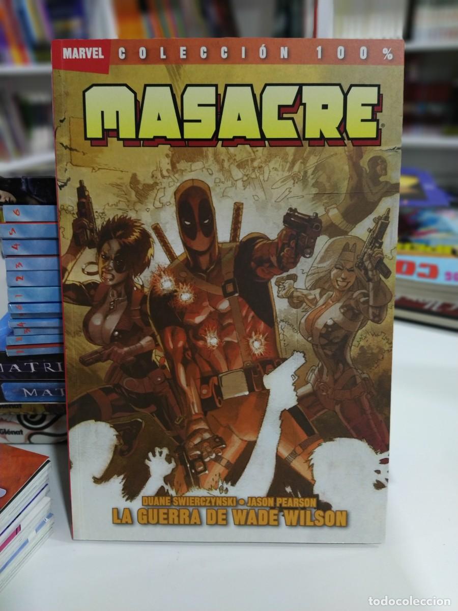 C&oacute;mics: Masacre: La Guerra de Wade Wilson (100% Marvel)