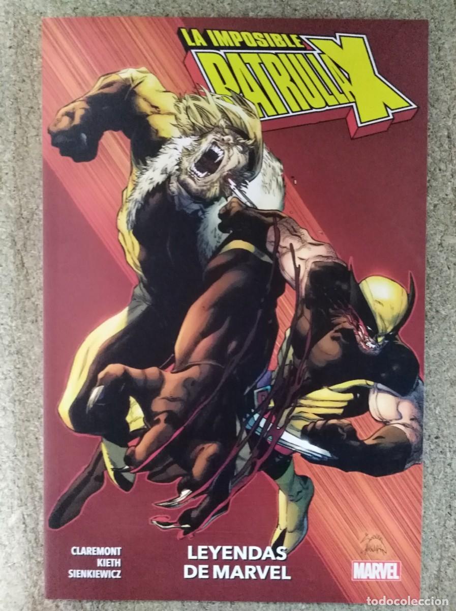 C&oacute;mics: La Imposible Patrulla X.Leyendas de Marvel.Panini