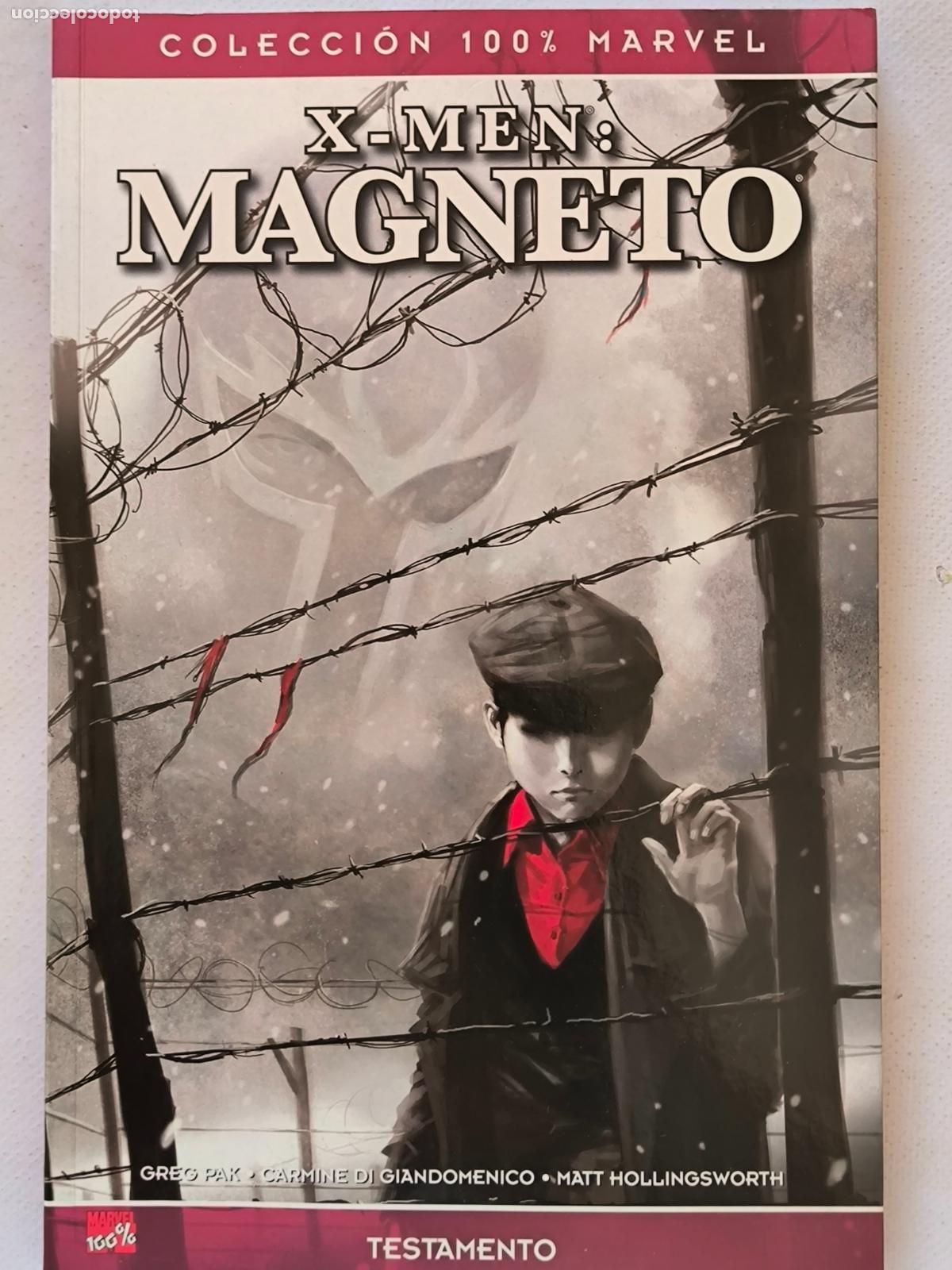 C&oacute;mics: X-MEN: MAGNETO - TESTAMENTO - COLECCION 100% MARVEL - PANINI (FHw)