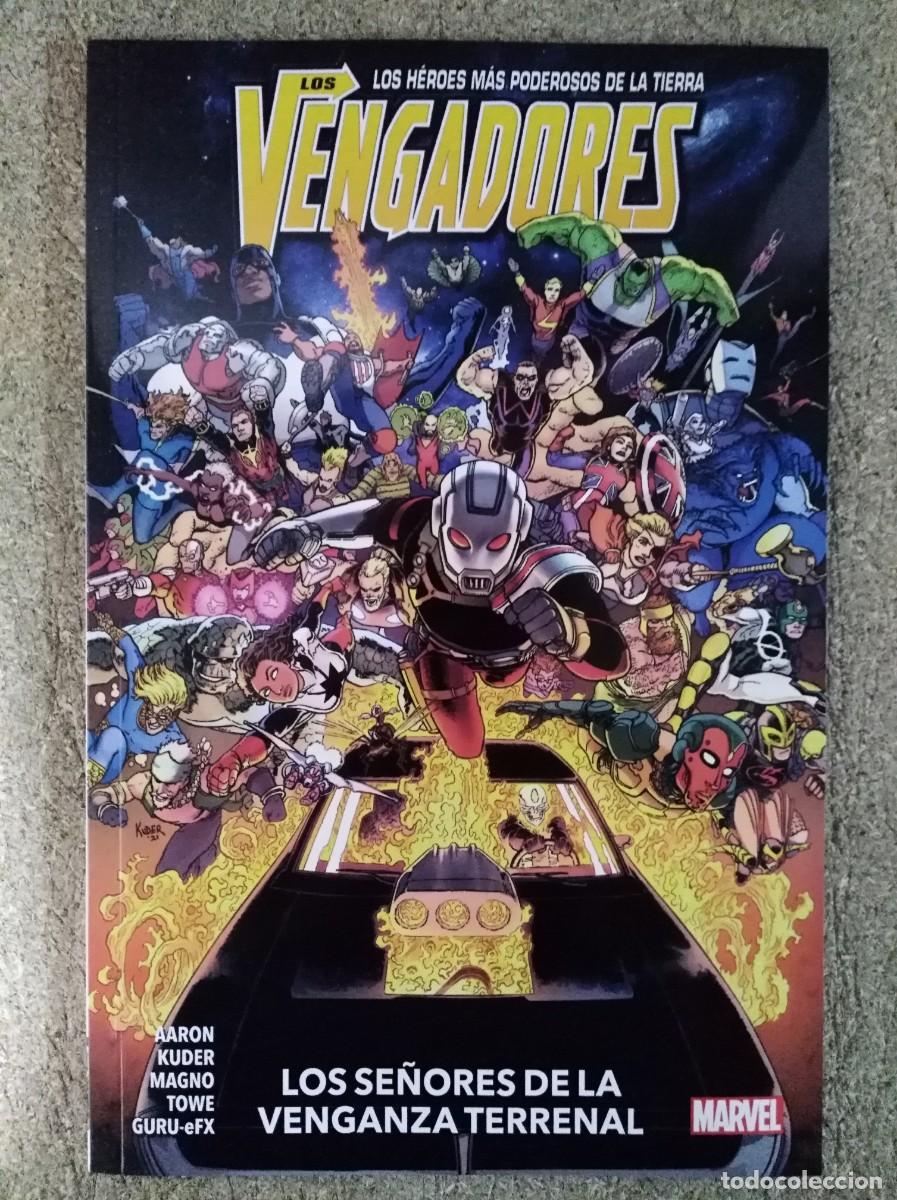 C&oacute;mics: Los Vengadores 12.Los Se&ntilde;ores de la Venganza Terrenal.Marvel.Panini