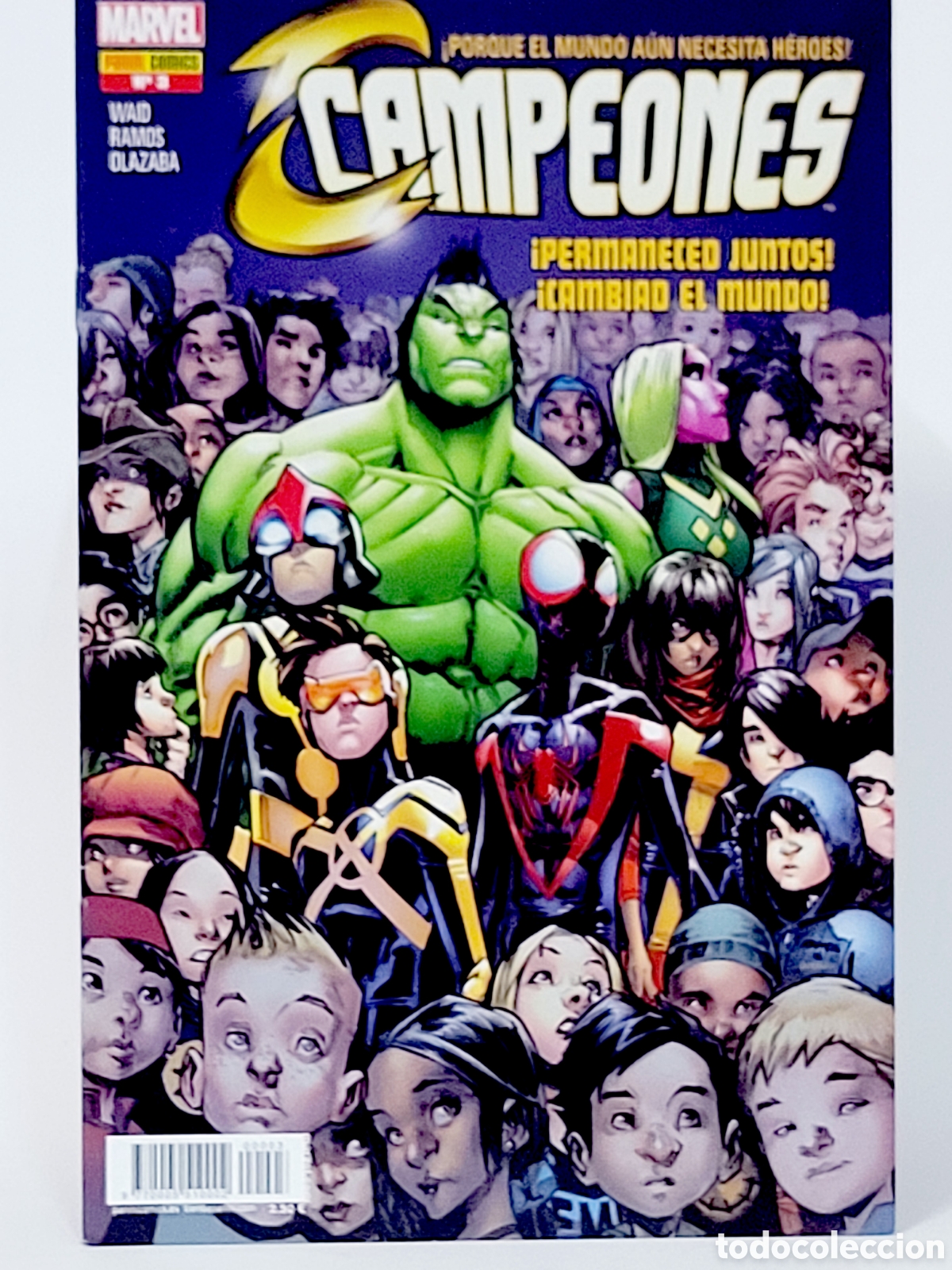 C&oacute;mics: C&Oacute;MIC CAMPEONES 3 PANINI MARVEL GRAPA DE KIOSCO