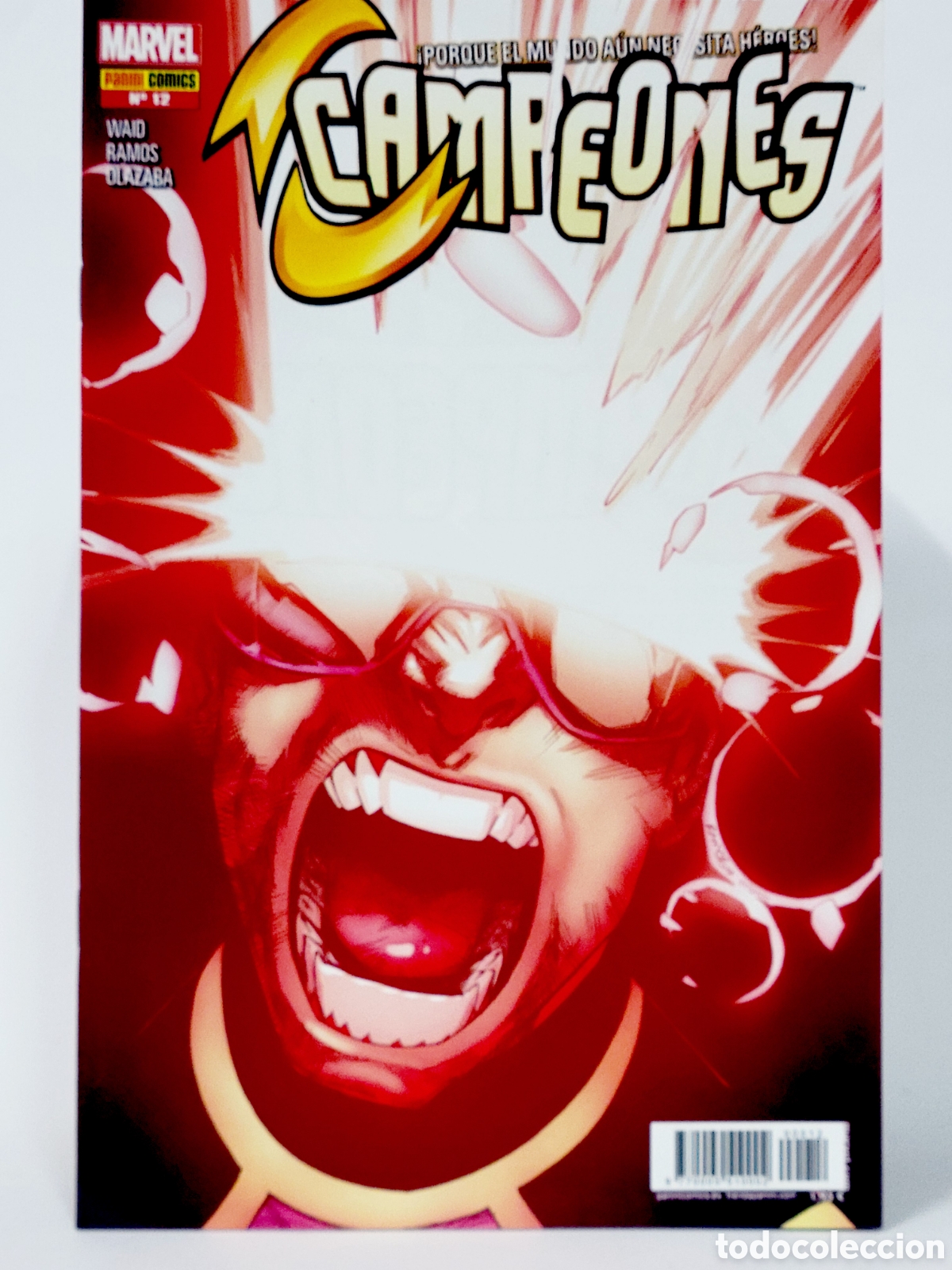 C&oacute;mics: C&Oacute;MIC CAMPEONES 12 PANINI MARVEL GRAPA DE KIOSCO