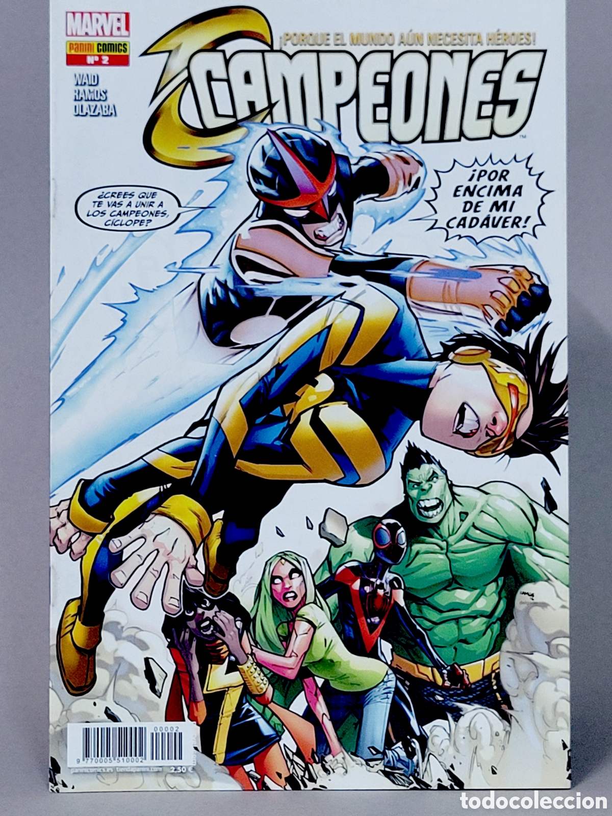 C&oacute;mics: C&Oacute;MIC CAMPEONES 2 PANINI MARVEL GRAPA DE KIOSCO