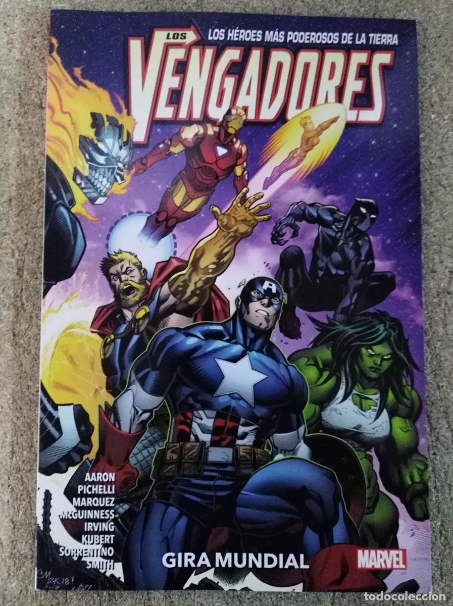 C&oacute;mics: Los Vengadores 2.Gira Mundial.Marvel.Panini