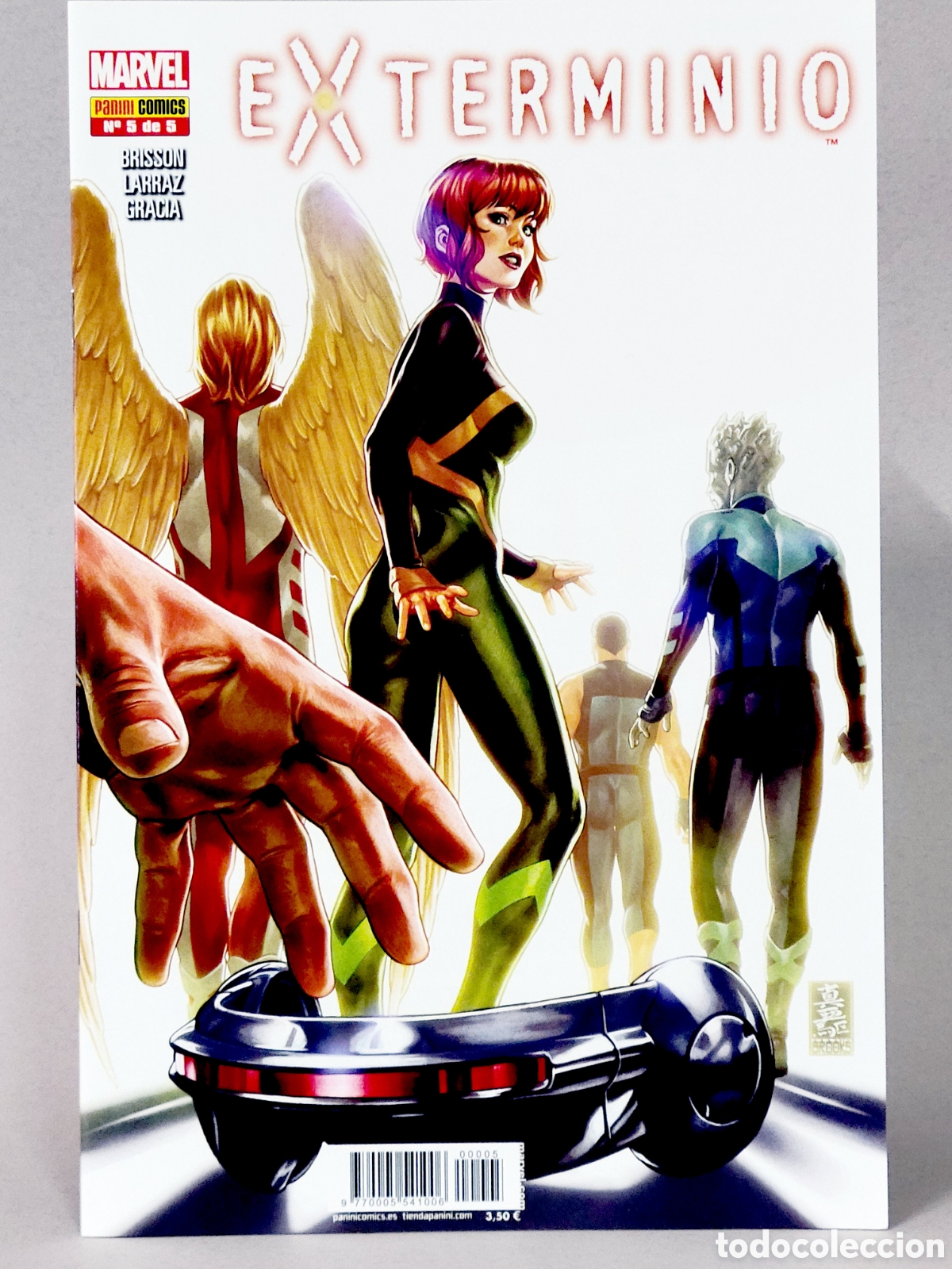 C&oacute;mics: C&Oacute;MIC EXTERMINIO 5 PANINI MARVEL GRAPA DE KIOSCO