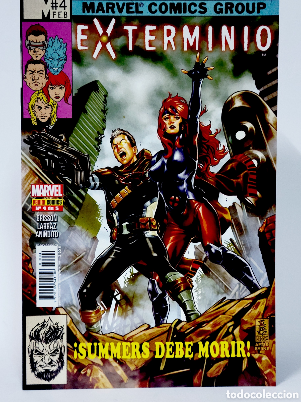 C&oacute;mics: C&Oacute;MIC EXTERMINIO 4 SUMMERS DEBE MORIR PANINI MARVEL GRAPA DE KIOSCO