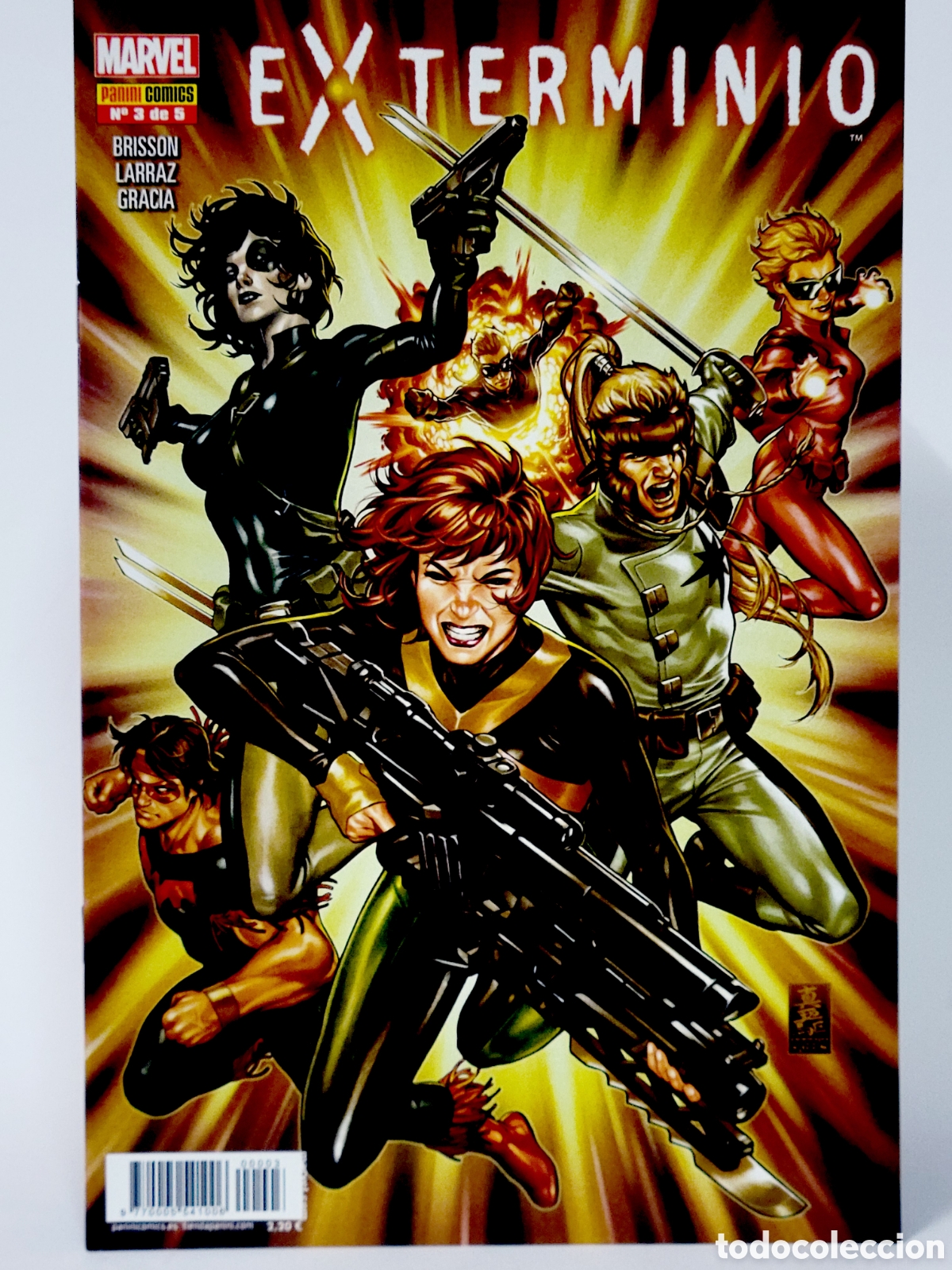 C&oacute;mics: C&Oacute;MIC EXTERMINIO 3 PANINI MARVEL GRAPA DE KIOSCO