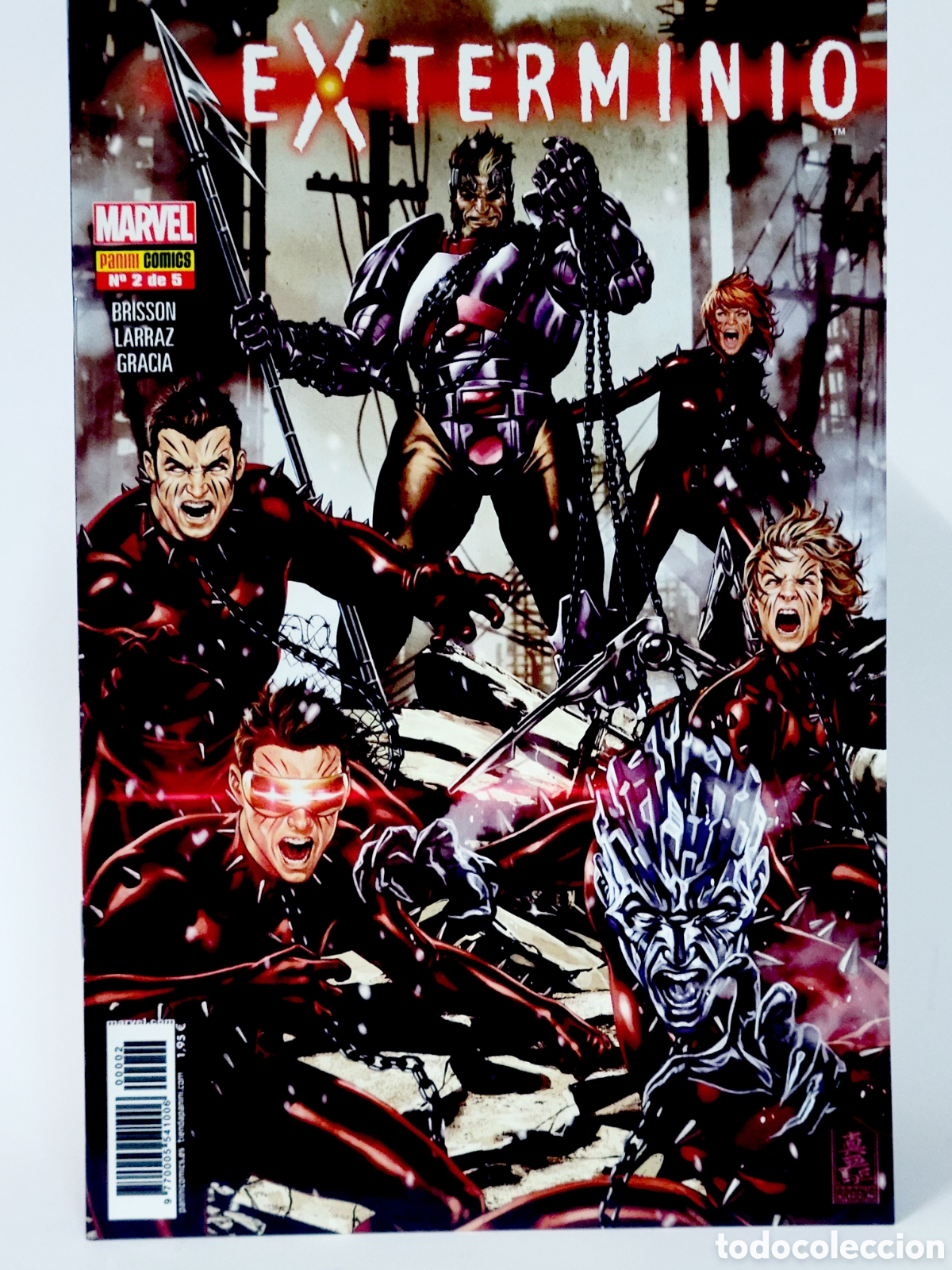 C&oacute;mics: C&Oacute;MIC EXTERMINIO 2 PANINI MARVEL GRAPA DE KIOSCO - Foto 1