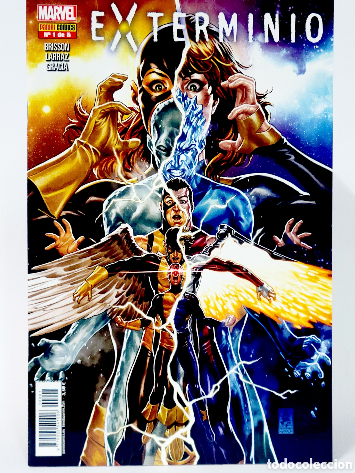 C&oacute;mics: C&Oacute;MIC EXTERMINIO 1 PANINI MARVEL GRAPA DE KIOSCO