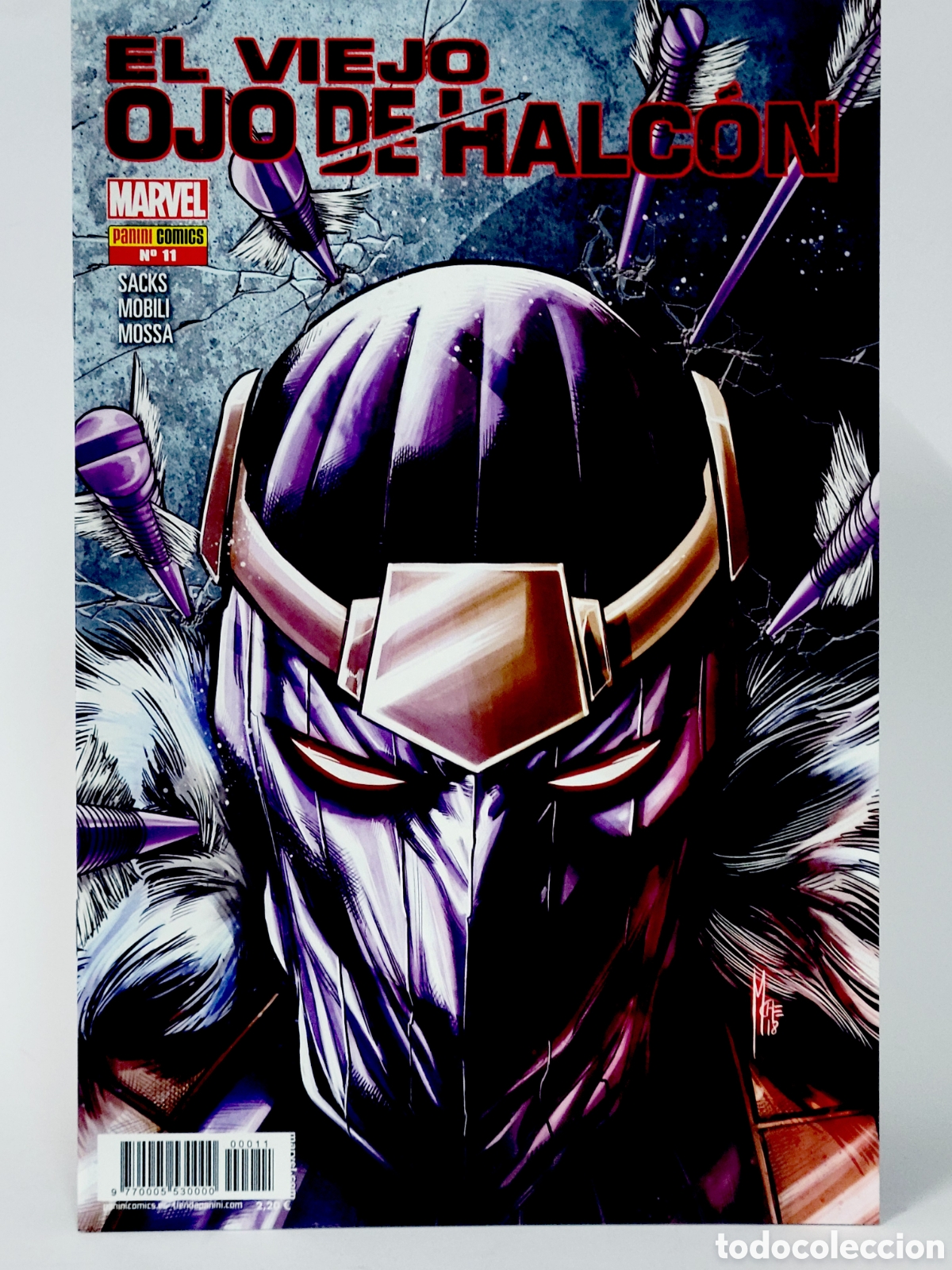 C&oacute;mics: C&Oacute;MIC EL VIEJO OJO DE HALC&Oacute;N 11 PANINI MARVEL GRAPA DE KIOSCO
