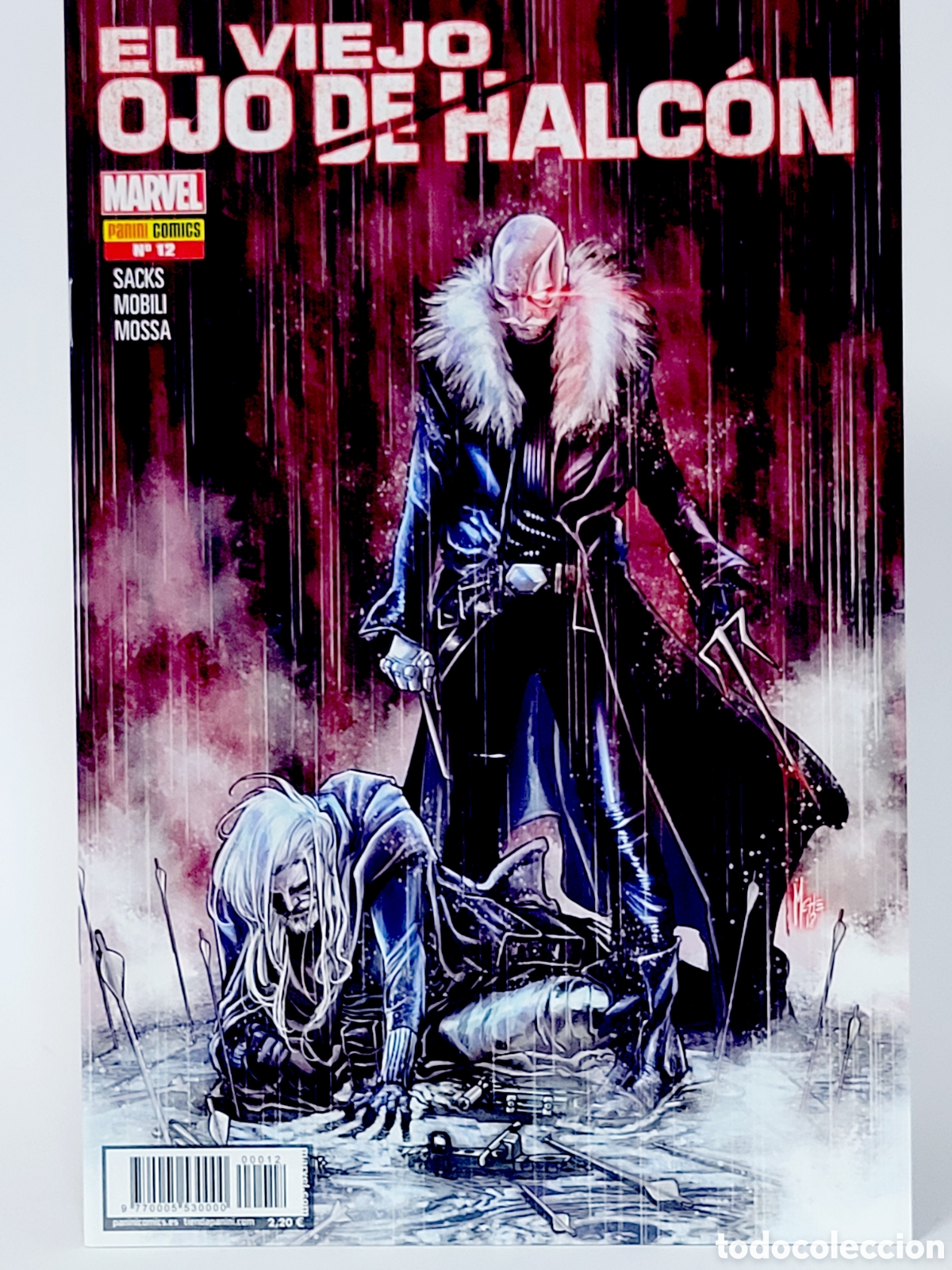C&oacute;mics: C&Oacute;MIC EL VIEJO OJO DE HALC&Oacute;N 12 PANINI MARVEL GRAPA DE KIOSCO