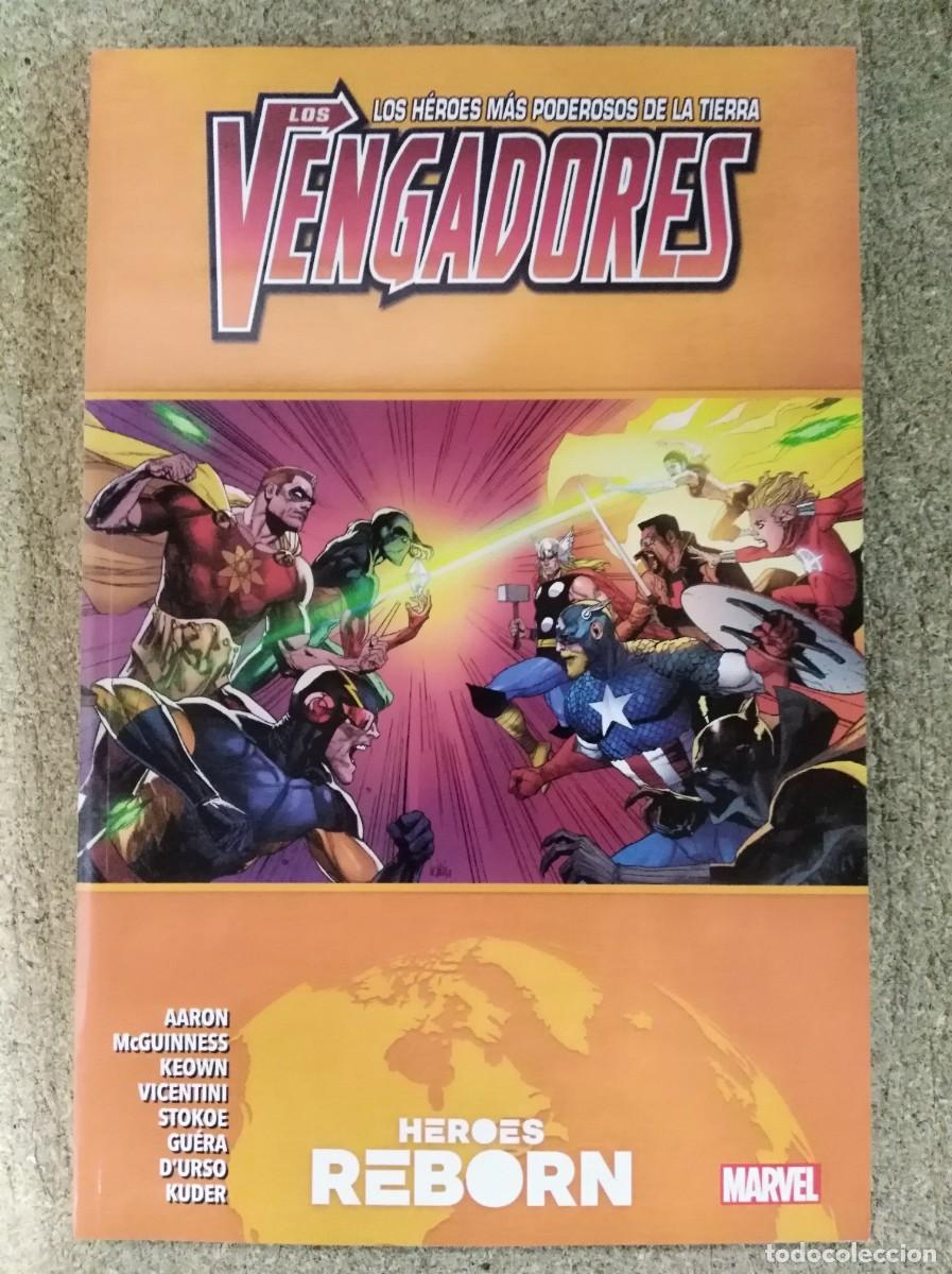 C&oacute;mics: Los Vengadores 9.Heroes Reborn.Marvel.Panini