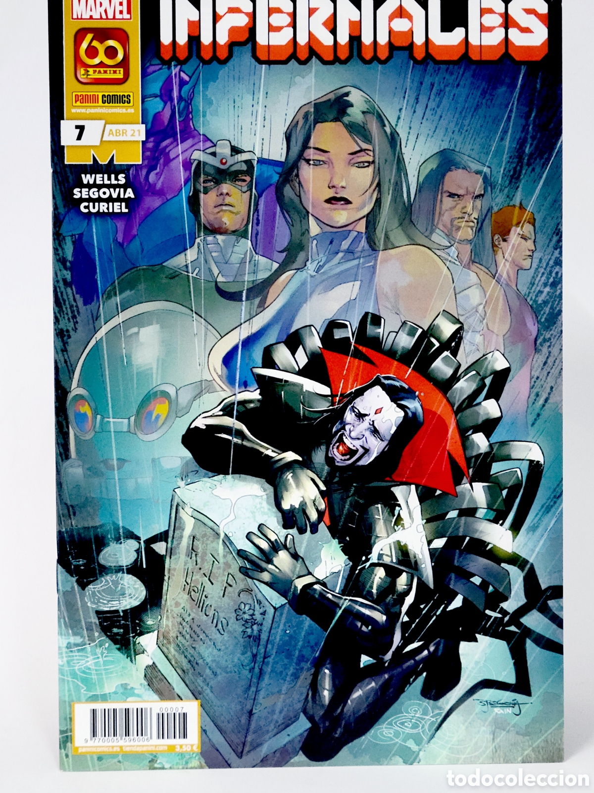 C&oacute;mics: C&Oacute;MIC INFERNALES 7 ABRIL 2021 PANINI MARVEL GRAPA DE KIOSCO