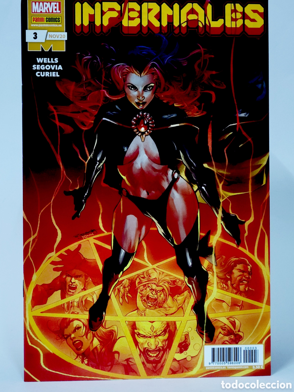 C&oacute;mics: C&Oacute;MIC INFERNALES 3 NOVIEMBRE 2020 PANINI MARVEL GRAPA DE KIOSCO