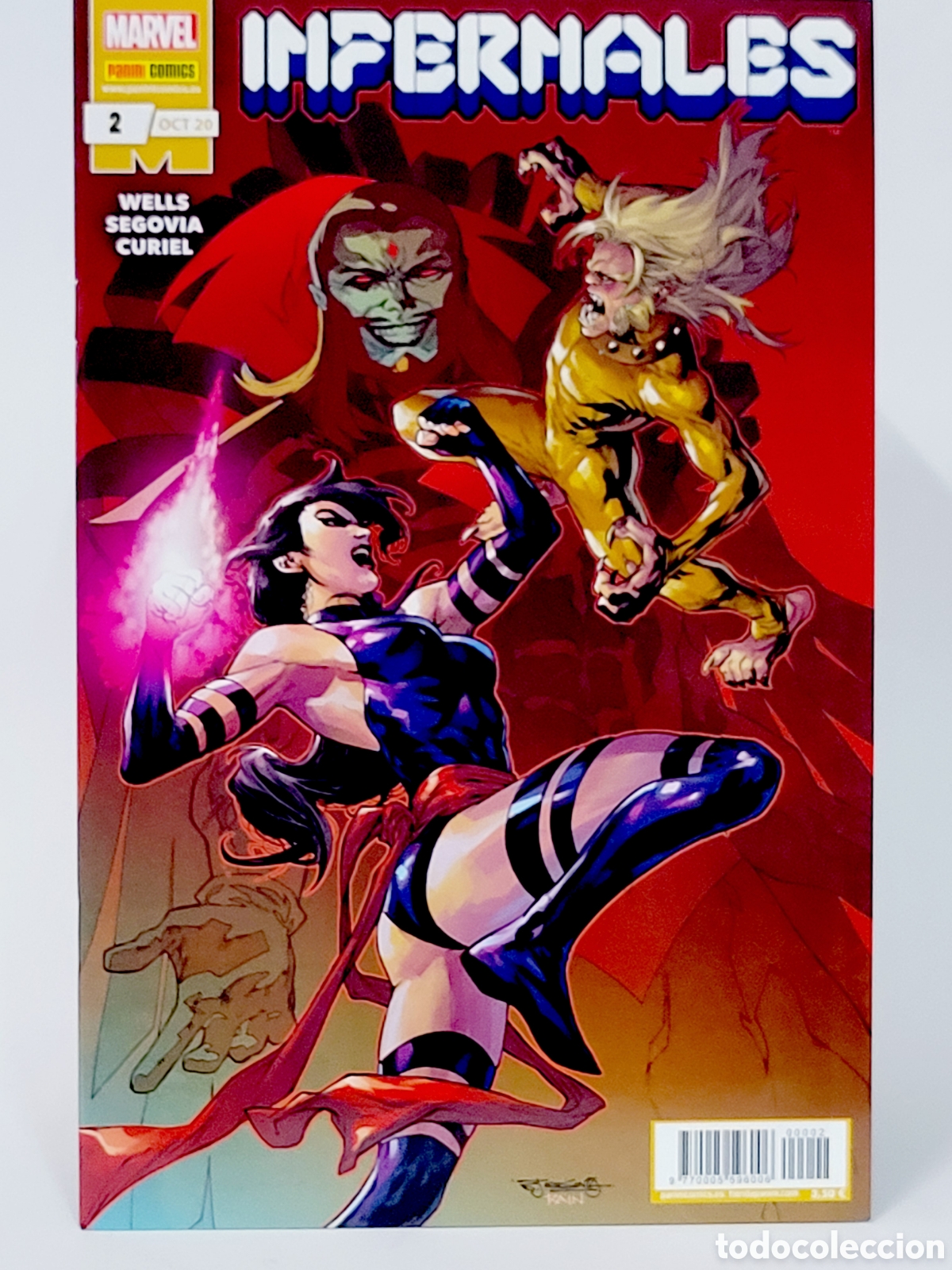 C&oacute;mics: C&Oacute;MIC INFERNALES 2 OCTUBRE 2020 PANINI MARVEL GRAPA DE KIOSCO