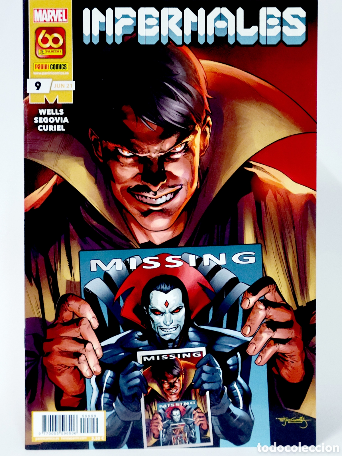 C&oacute;mics: C&Oacute;MIC INFERNALES 9 JUNIO 2021 PANINI MARVEL GRAPA DE KIOSCO