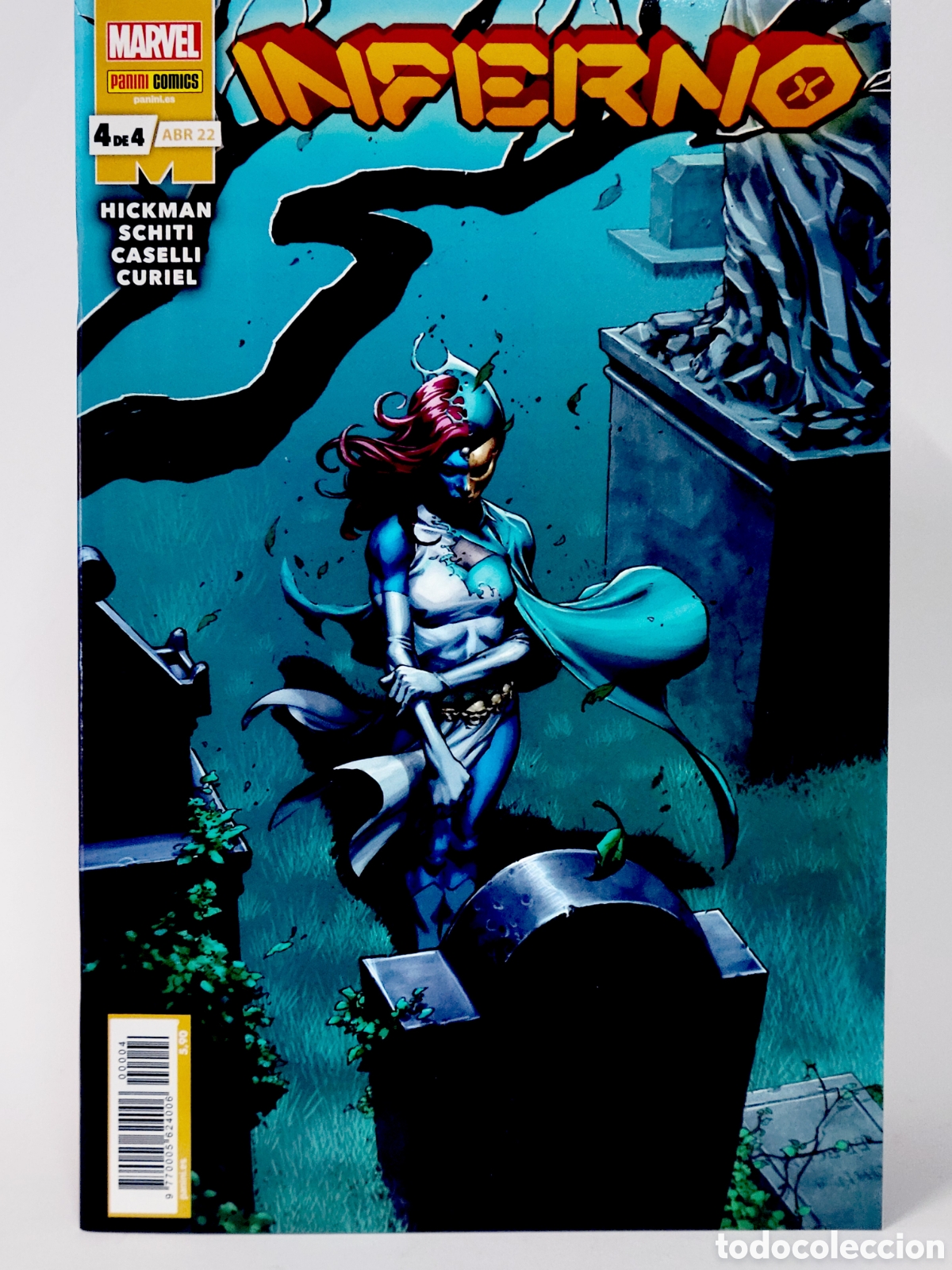 C&oacute;mics: C&Oacute;MIC INFERNO 4 ABRIL 2022 PANINI MARVEL GRAPA DE KIOSCO
