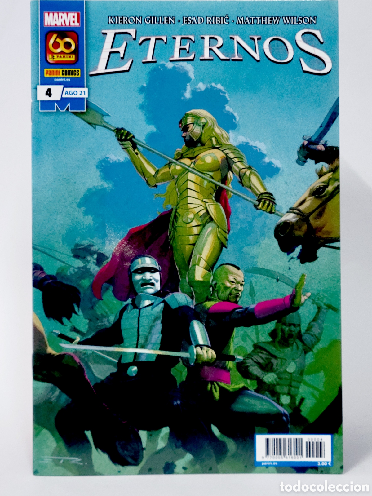 C&oacute;mics: C&Oacute;MIC ETERNOS 4 AGOSTO 2021 PANINI MARVEL GRAPA DE KIOSCO - Foto 1