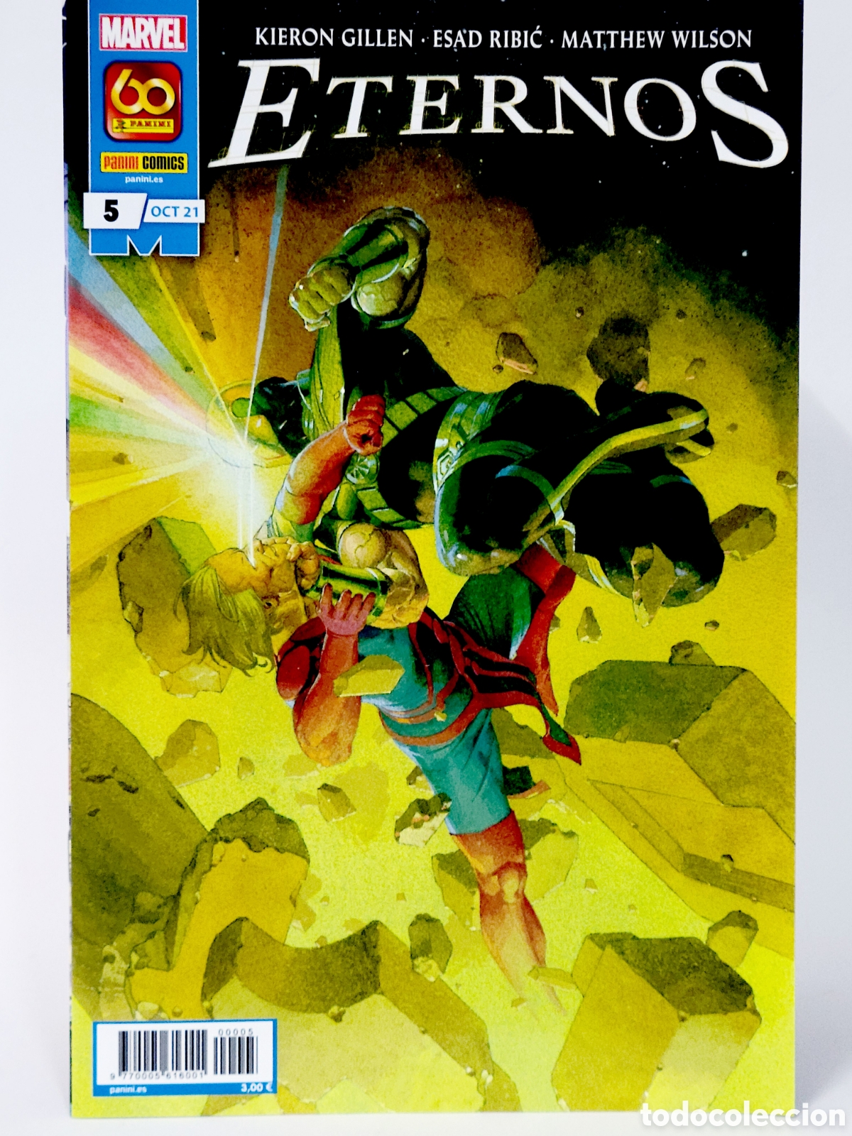 C&oacute;mics: C&Oacute;MIC ETERNOS 5 OCTUBRE 2021 PANINI MARVEL GRAPA DE KIOSCO