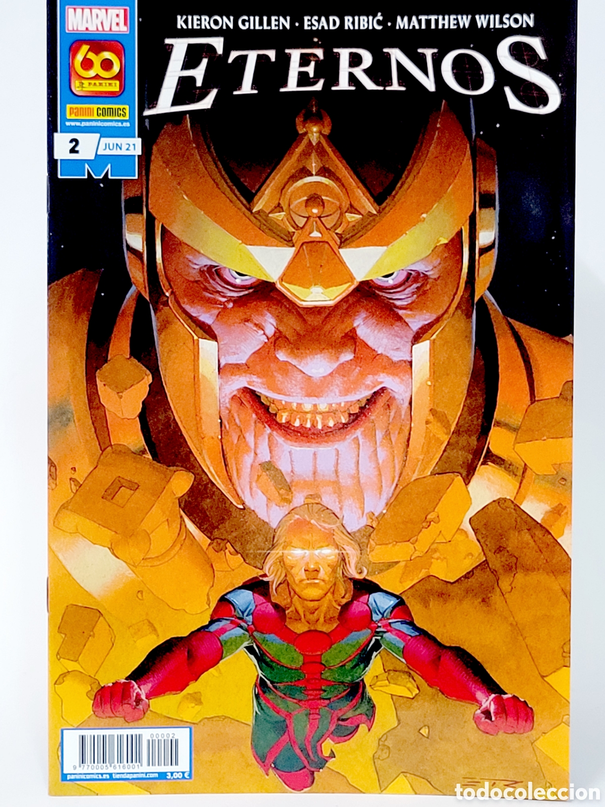 C&oacute;mics: C&Oacute;MIC ETERNOS 2 JUNIO 2021 PANINI MARVEL GRAPA DE KIOSCO