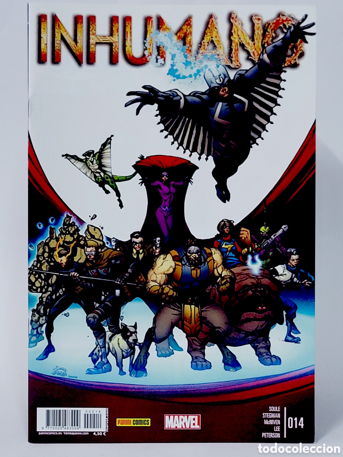 C&oacute;mics: C&Oacute;MIC INHUMANO 14 PANINI MARVEL GRAPA DE KIOSCO - Foto 1