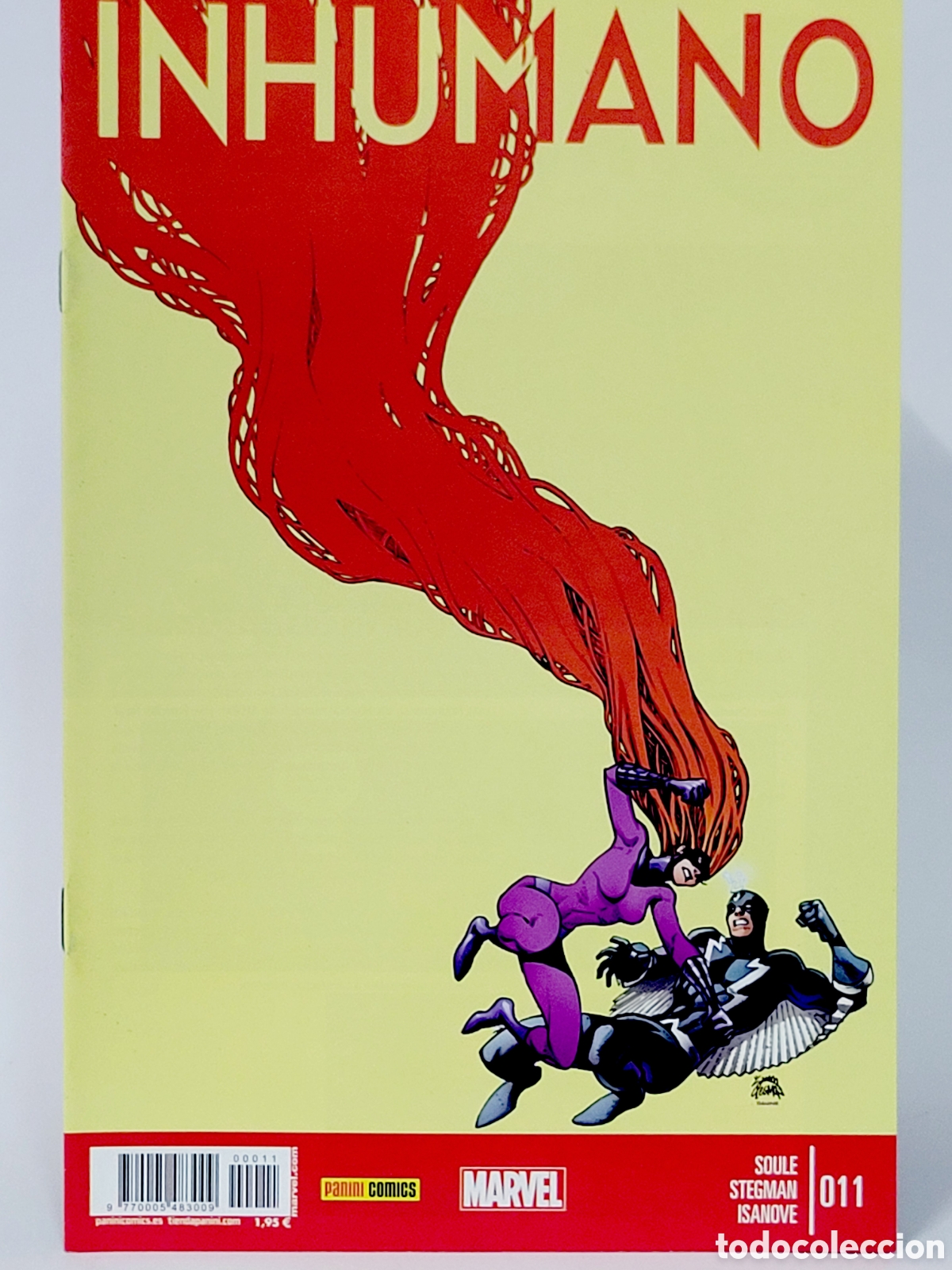 C&oacute;mics: C&Oacute;MIC INHUMANO 11 PANINI MARVEL GRAPA DE KIOSCO