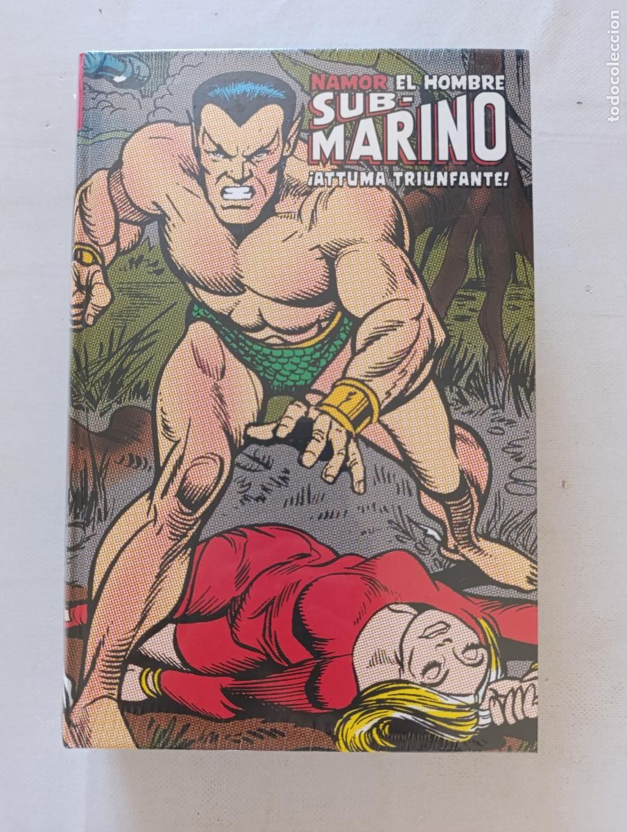 C&oacute;mics: NAMOR EL HOMBRE SUB-MARINO: &iexcl;ATTUMA TRIUNFANTE! - MARVEL LIMITED EDITION - PANINI - NUEVO (317w)