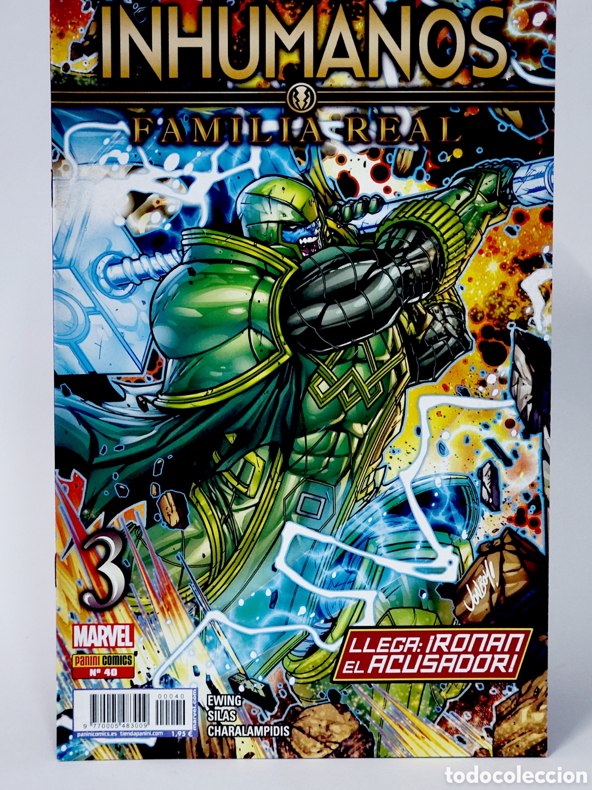 C&oacute;mics: C&Oacute;MIC INHUMANOS 40 FAMILIA REAL PANINI MARVEL GRAPA DE KIOSCO