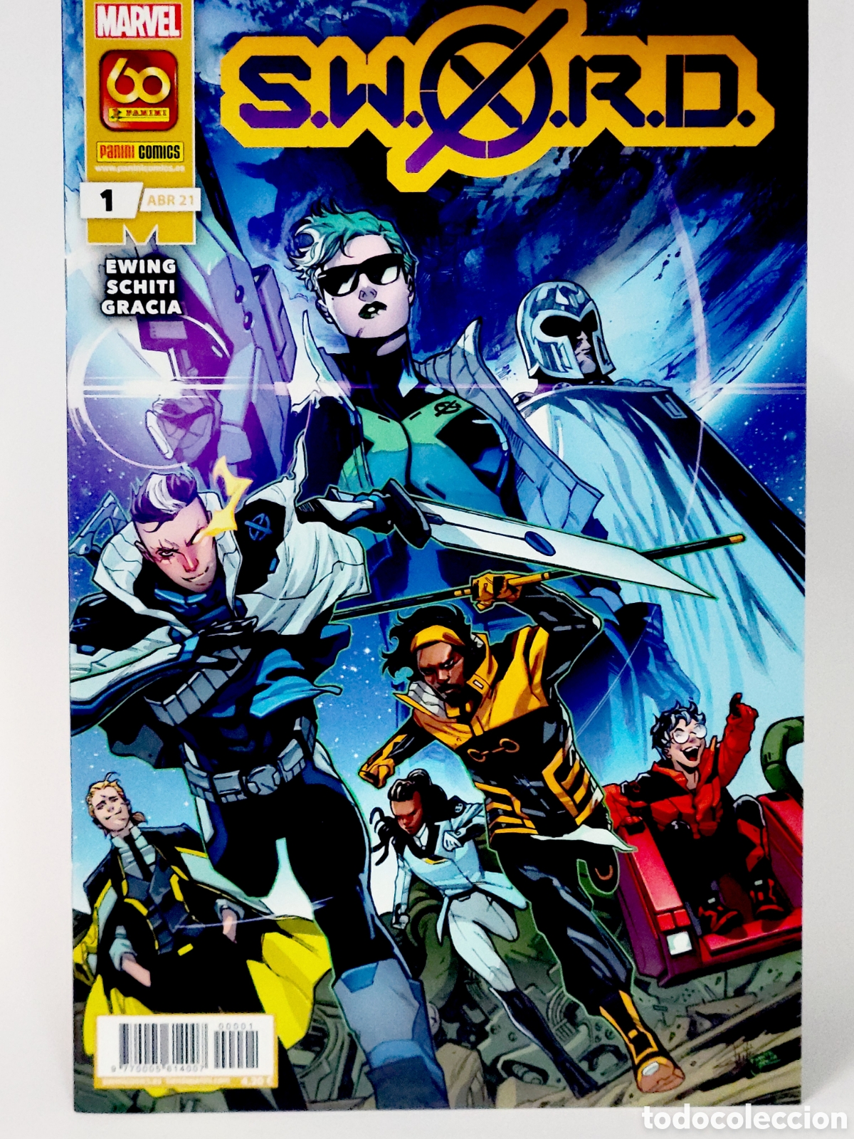 C&oacute;mics: C&Oacute;MIC SWORD 1 ABRIL 2021 PANINI MARVEL GRAPA DE KIOSCO