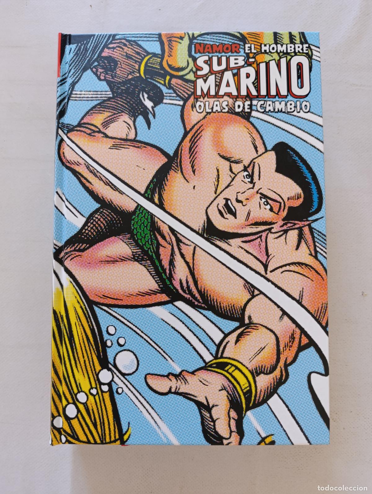 C&oacute;mics: NAMOR EL HOMBRE SUB-MARINO - OLAS DE CAMBIO - MARVEL LIMITED EDITION - PANINI - TAPA DURA (354)
