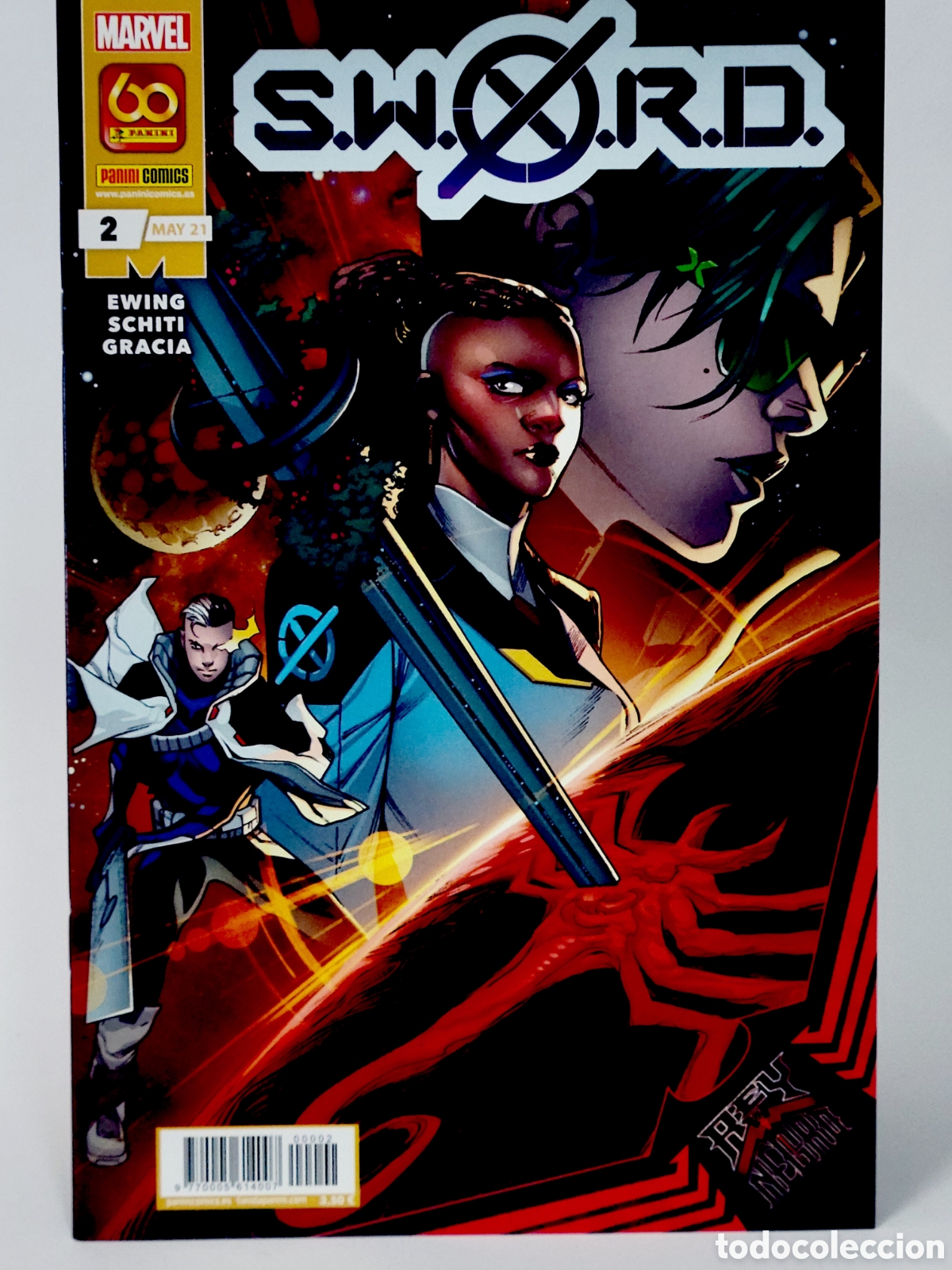 C&oacute;mics: C&Oacute;MIC SWORD 2 MAYO 2021 PANINI MARVEL GRAPA DE KIOSCO