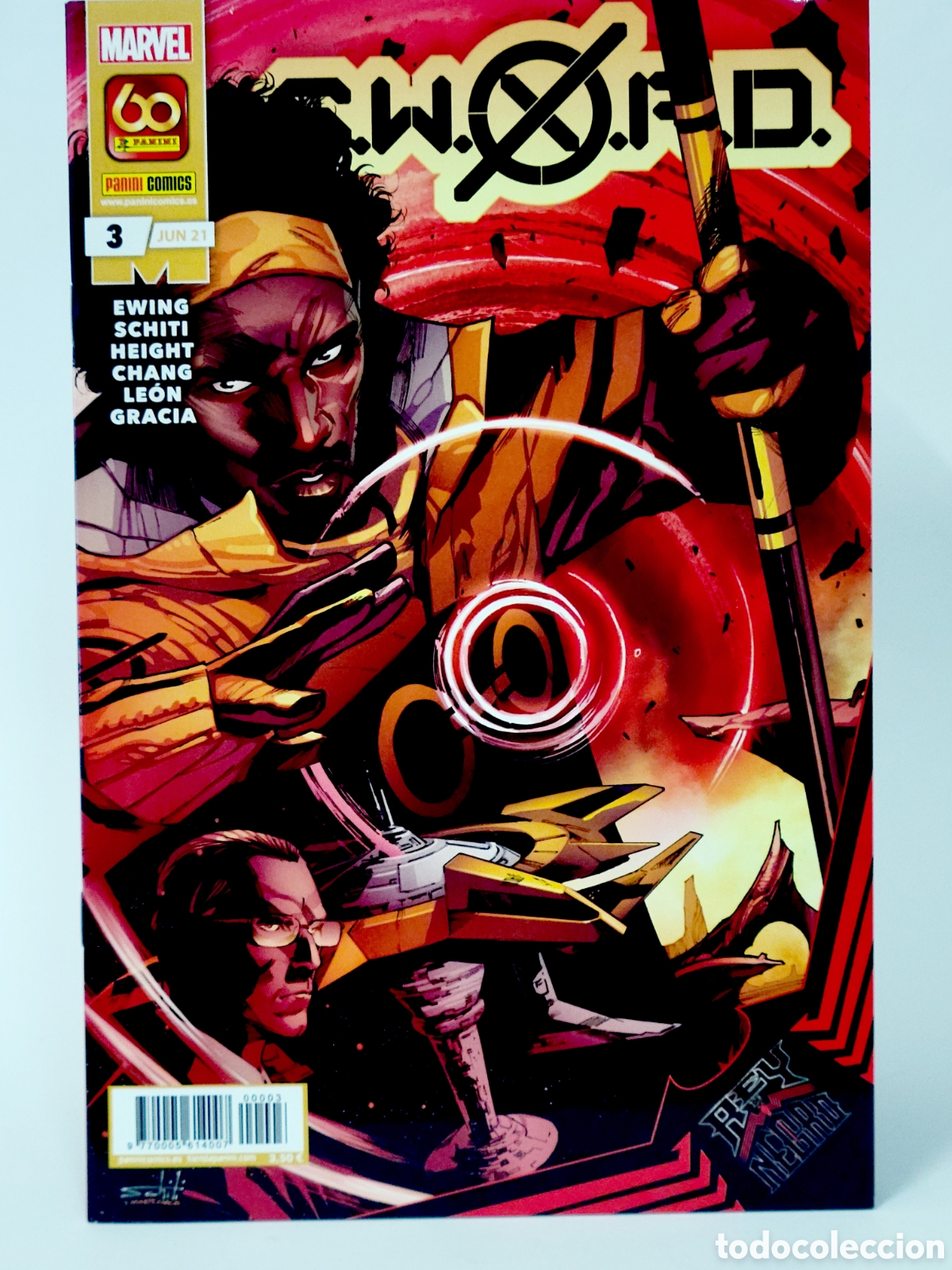 C&oacute;mics: C&Oacute;MIC SWORD 3 JUNIO 2021 PANINI MARVEL GRAPA DE KIOSCO