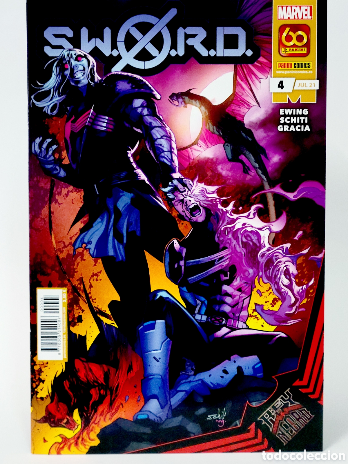 C&oacute;mics: C&Oacute;MIC SWORD 4 JULIO 2021 PANINI MARVEL GRAPA DE KIOSCO - Foto 1
