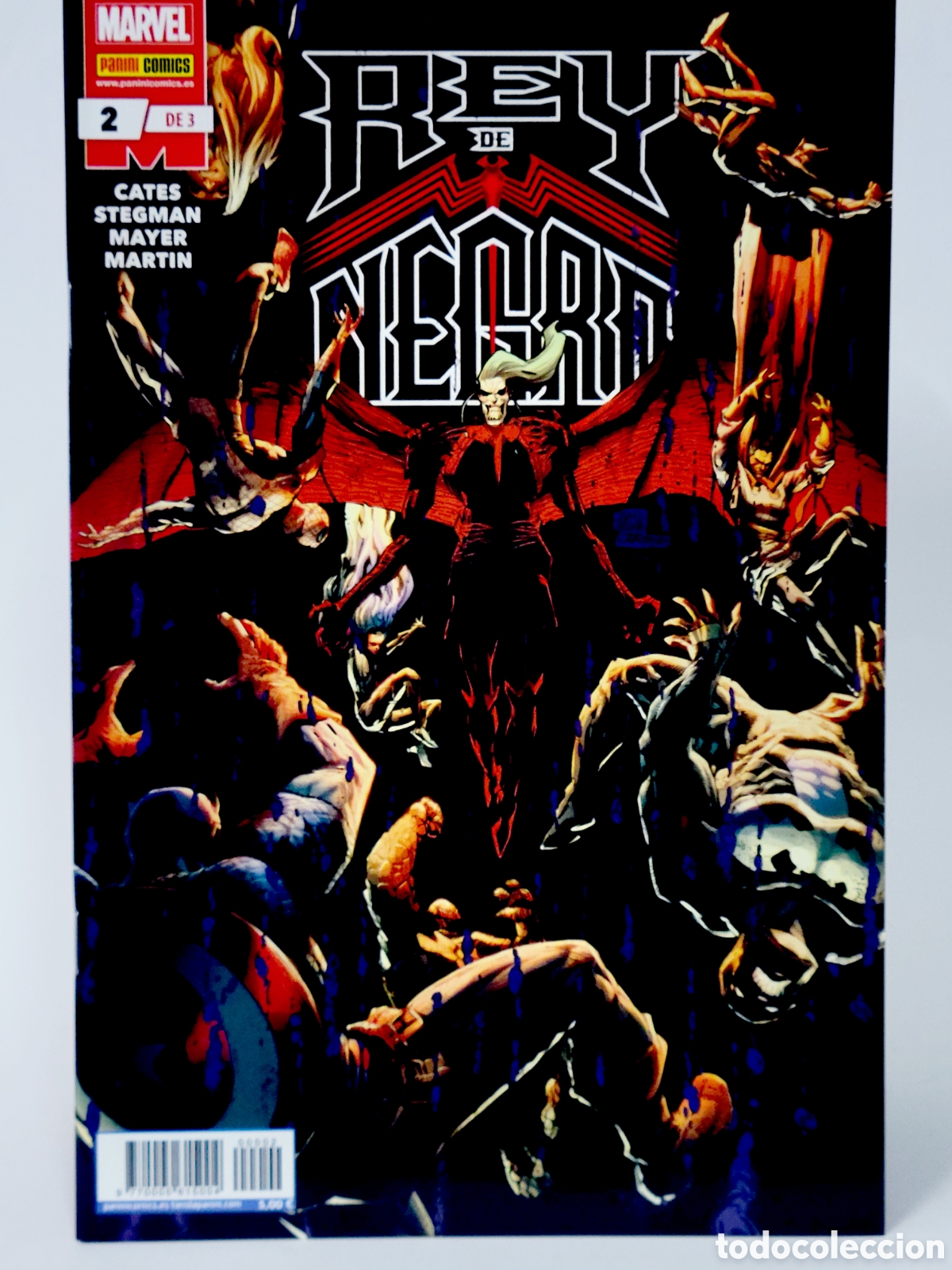 C&oacute;mics: C&Oacute;MIC REY DE NEGRO 2 PANINI MARVEL GRAPA DE KIOSCO - Foto 1