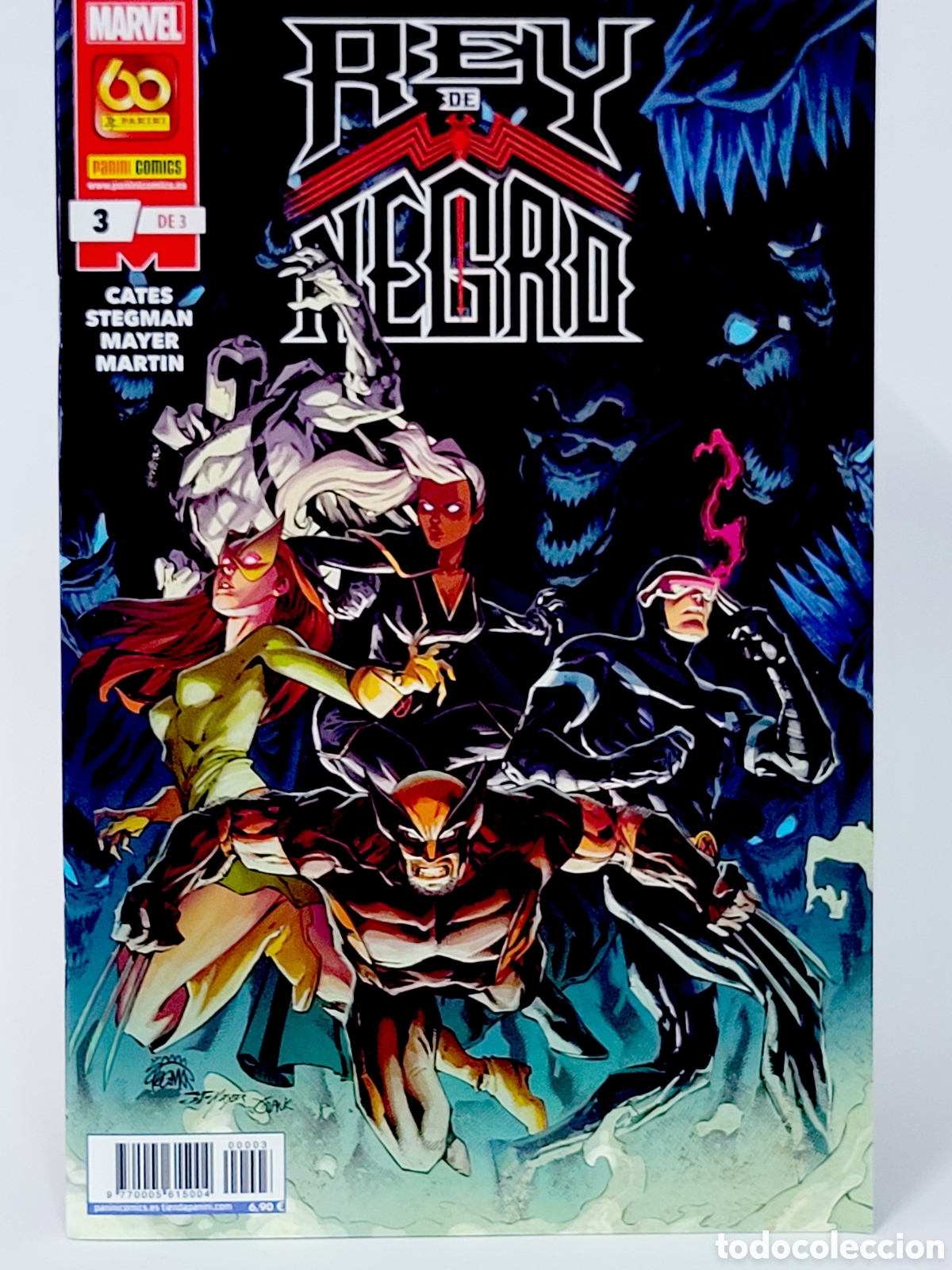 C&oacute;mics: C&Oacute;MIC REY DE NEGRO 3 PANINI MARVEL GRAPA DE KIOSCO