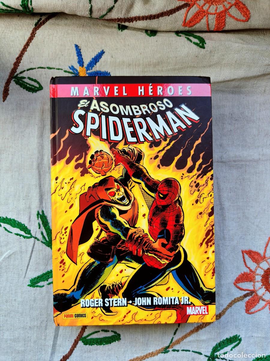 C&oacute;mics: El Asombroso Spiderman de Roger Stern y John Romita Jr. Marvel Hero&eacute;s. Panini.