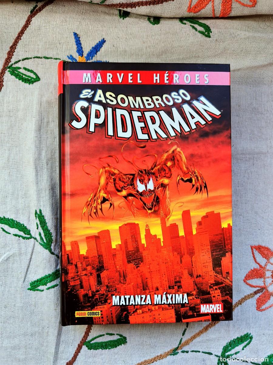 C&oacute;mics: El Asombroso Spiderman Matanza M&aacute;xima. Marvel Heroes. Peter David. Panini.