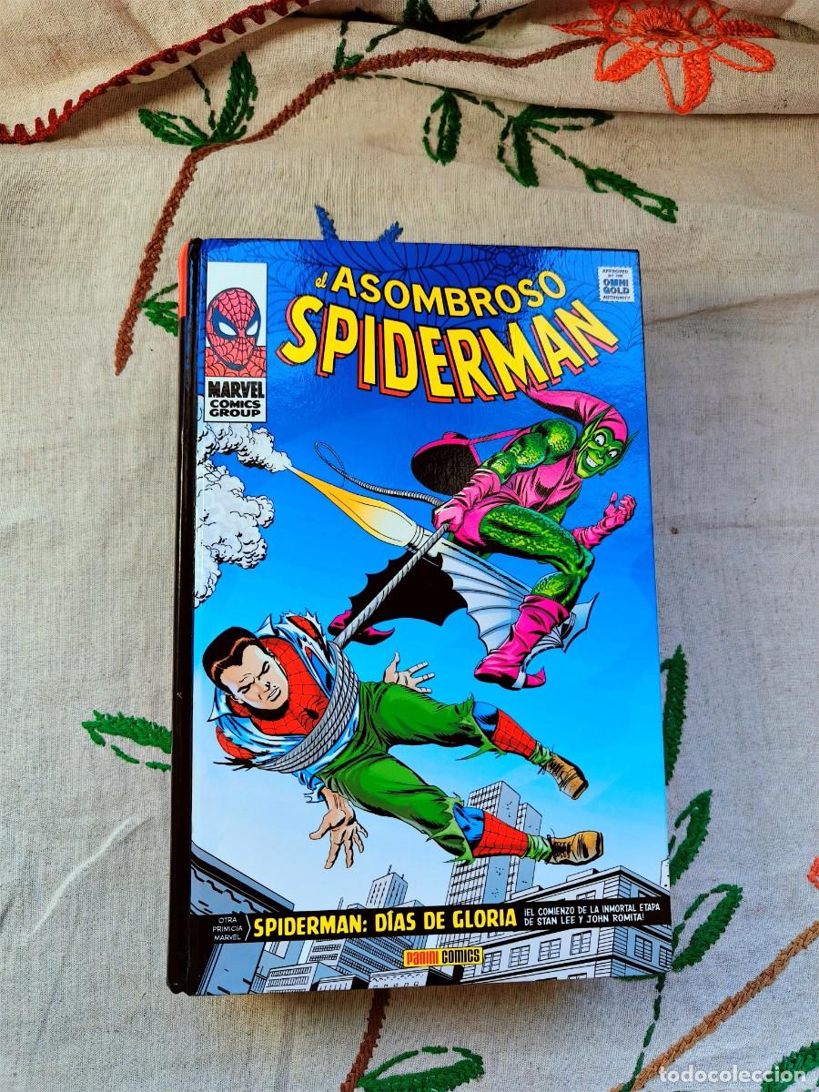 C&oacute;mics: El Asombroso Spiderman. D&iacute;as de Gloria. Marvel Gold 3. Stan Lee. Marvel Hero&eacute;s. Panini.