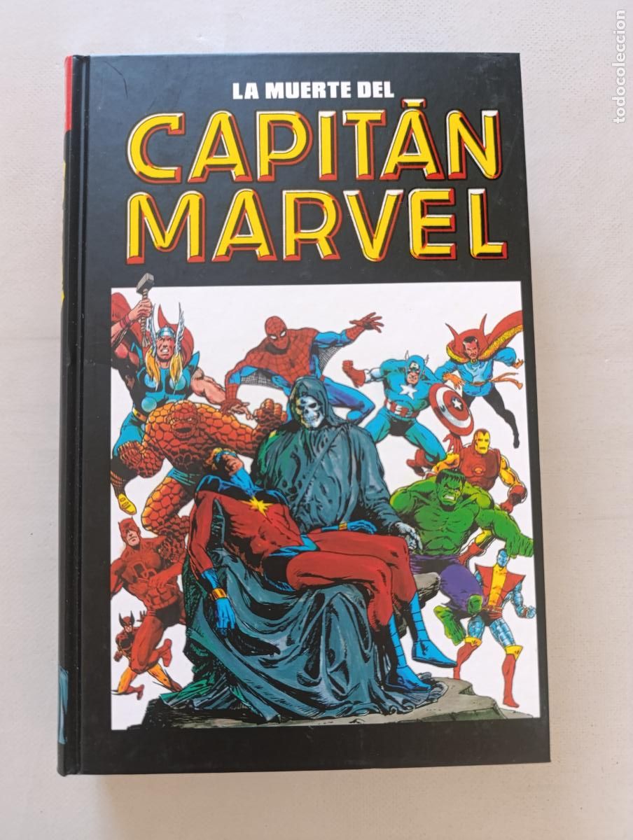 C&oacute;mics: LA MUERTE DEL CAPITAN MARVEL - VOLUMEN 4 - MARVEL LIMITED EDITION - PANINI - TAPA DURA (316)