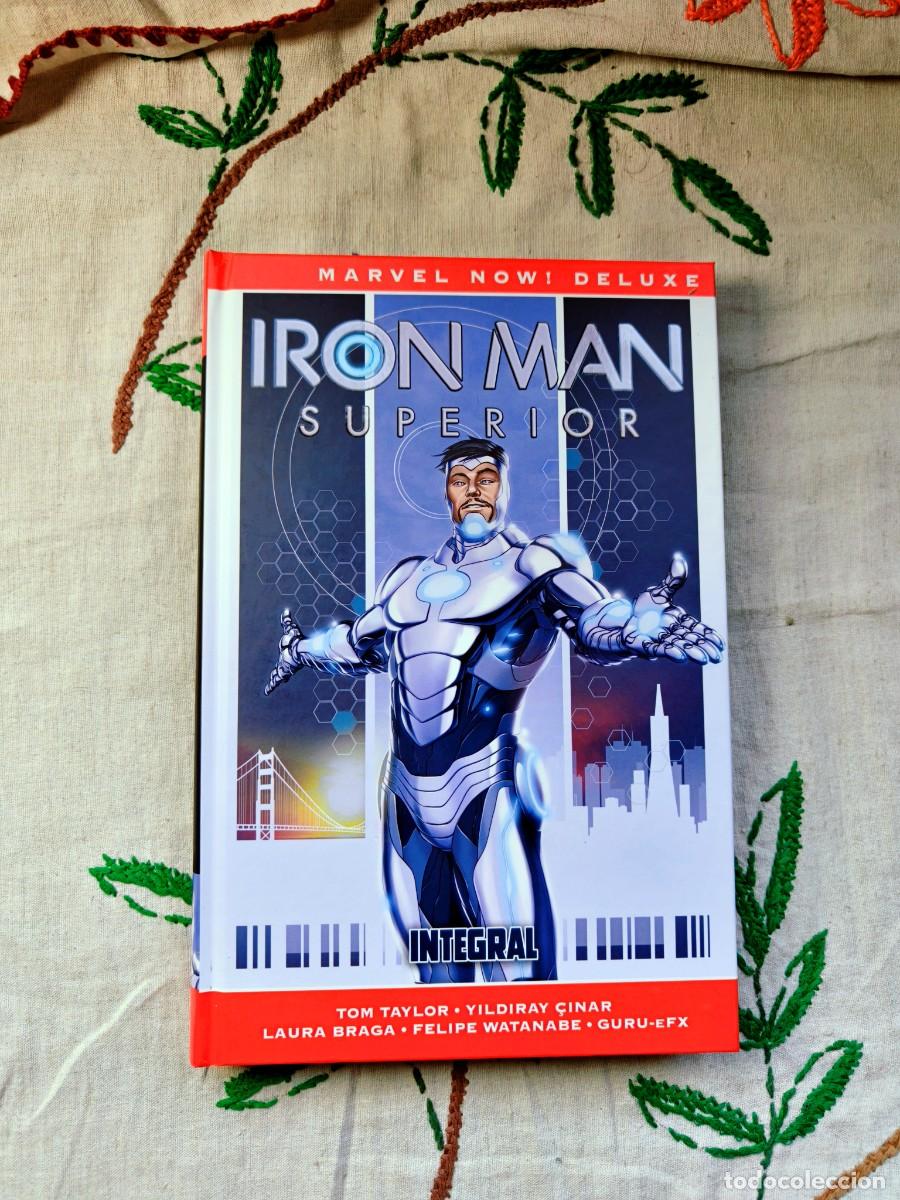 C&oacute;mics: Iron Man Superior. Marvel Now Deluxe. Tom Taylor. Panini. - Foto 1