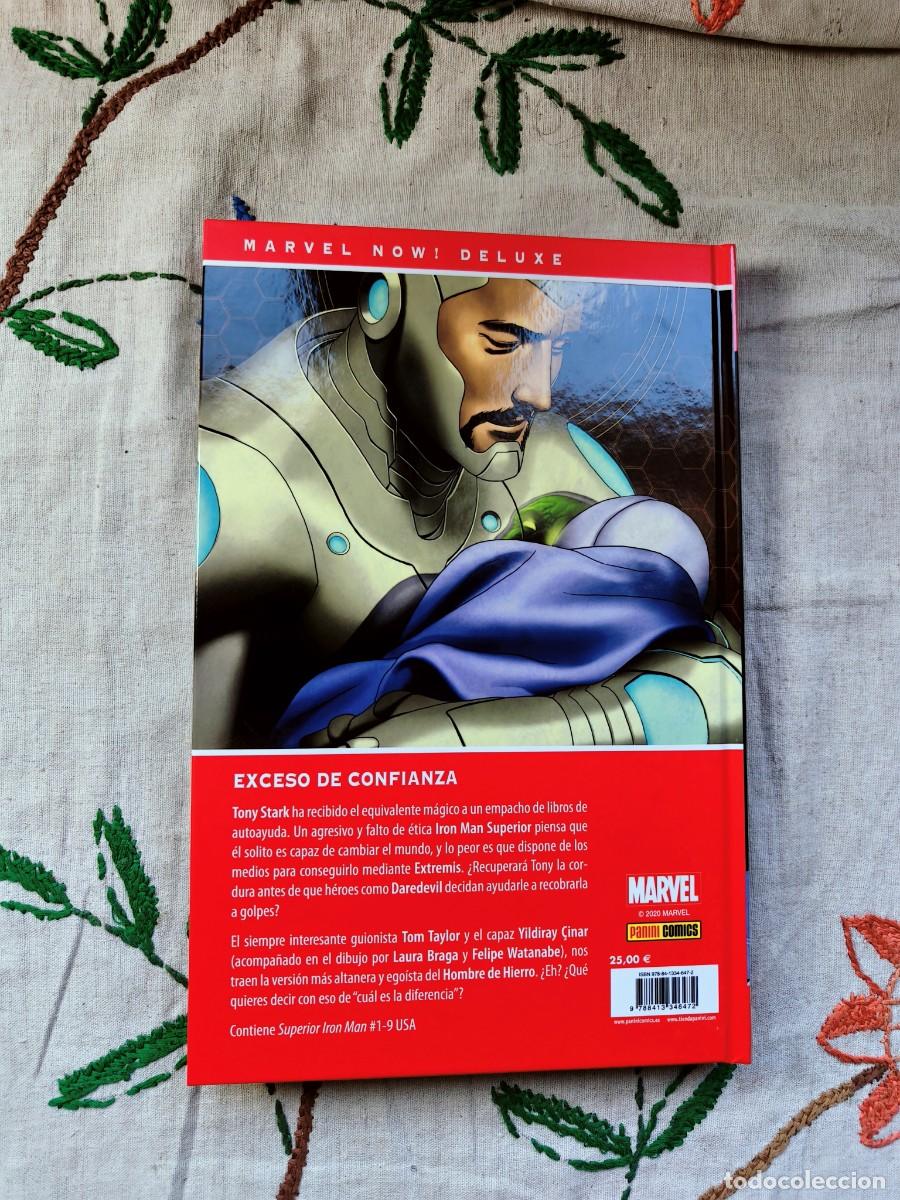 C&oacute;mics: Iron Man Superior. Marvel Now Deluxe. Tom Taylor. Panini. - Foto 3