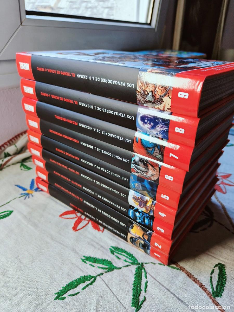 C&oacute;mics: Vengadores Completa 1-9. Marvel Now Deluxe. Panini.