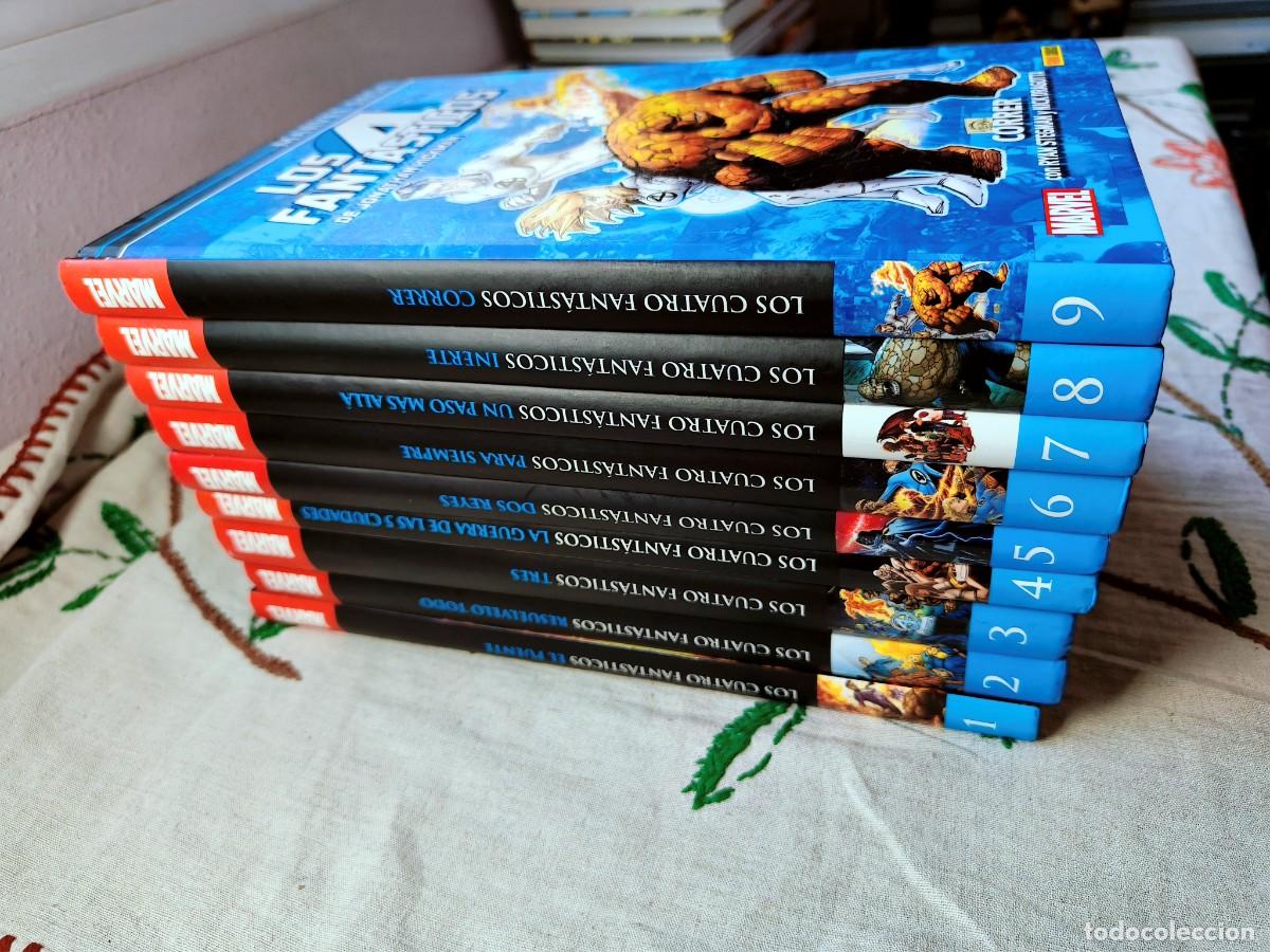 C&oacute;mics: 4 Fant&aacute;sticos Hickman Completa 1-9. Marvel Saga. Panini.