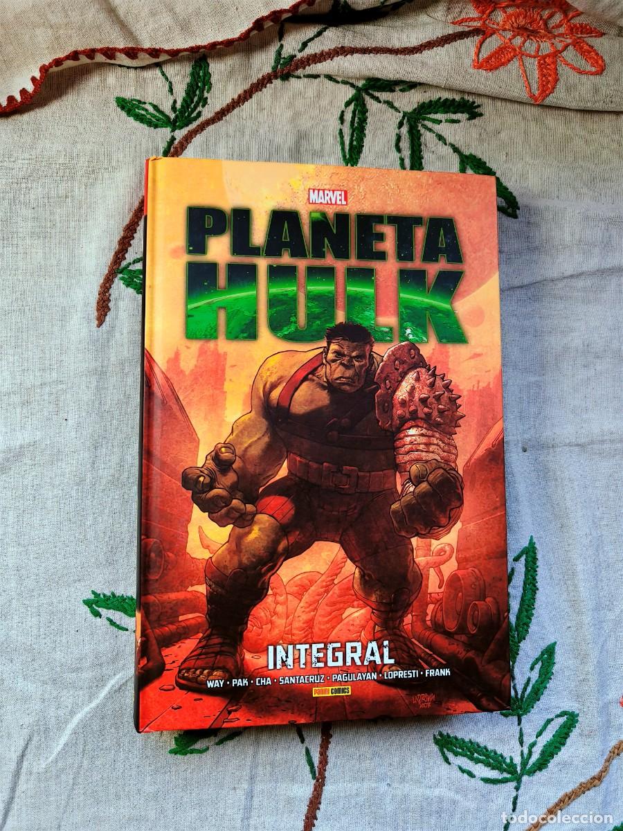 C&oacute;mics: Planeta Hulk Integral. Way. Panini. Tapa dura. Est&aacute; como nuevo.