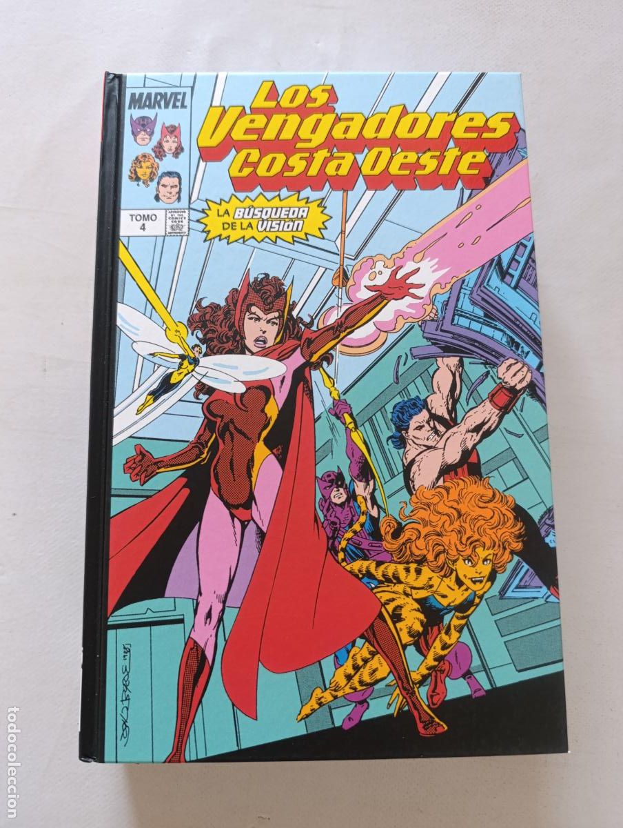 C&oacute;mics: LOS VENGADORES COSTA OESTE TOMO 4 - MARVEL LIMITED EDITION - PANINI - TAPA DURA (372)