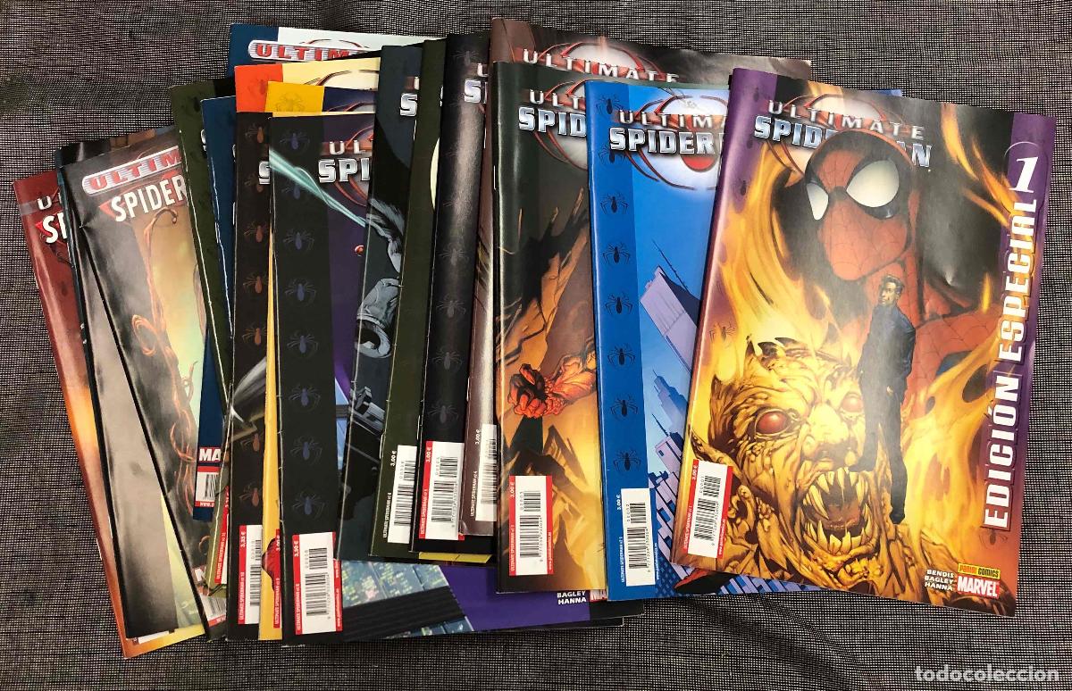 C&oacute;mics: ULTIMATE SPIDERMAN N&ordm; 1 AL 14 Y 39 AL 47. PANINI 2005