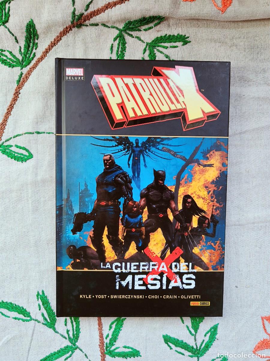 C&oacute;mics: Patrulla-X: La Guerra del Mes&iacute;as. Marvel deluxe. Fraction. Panini.