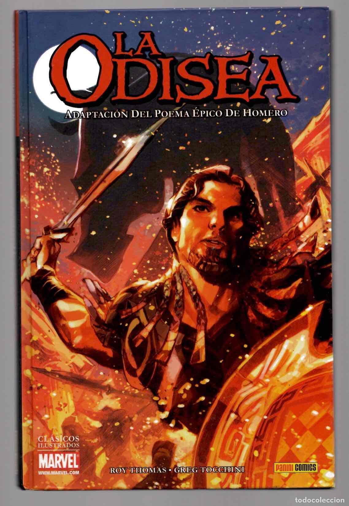 C&oacute;mics: LA ODISEA ADAPTACION DEL POEMA EPICO DE HOMERO. ROY THOMAS, GREG TOCCHINI. PANINI 2011