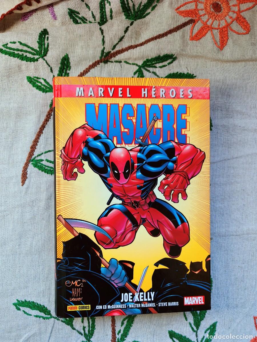 C&oacute;mics: Masacre. Marvel H&eacute;roes, Tomo 1. Joe kelly. Panini